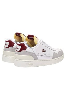 Lacoste Damen Sneaker T-CLIP LEATHER COLOR POP Sneaker