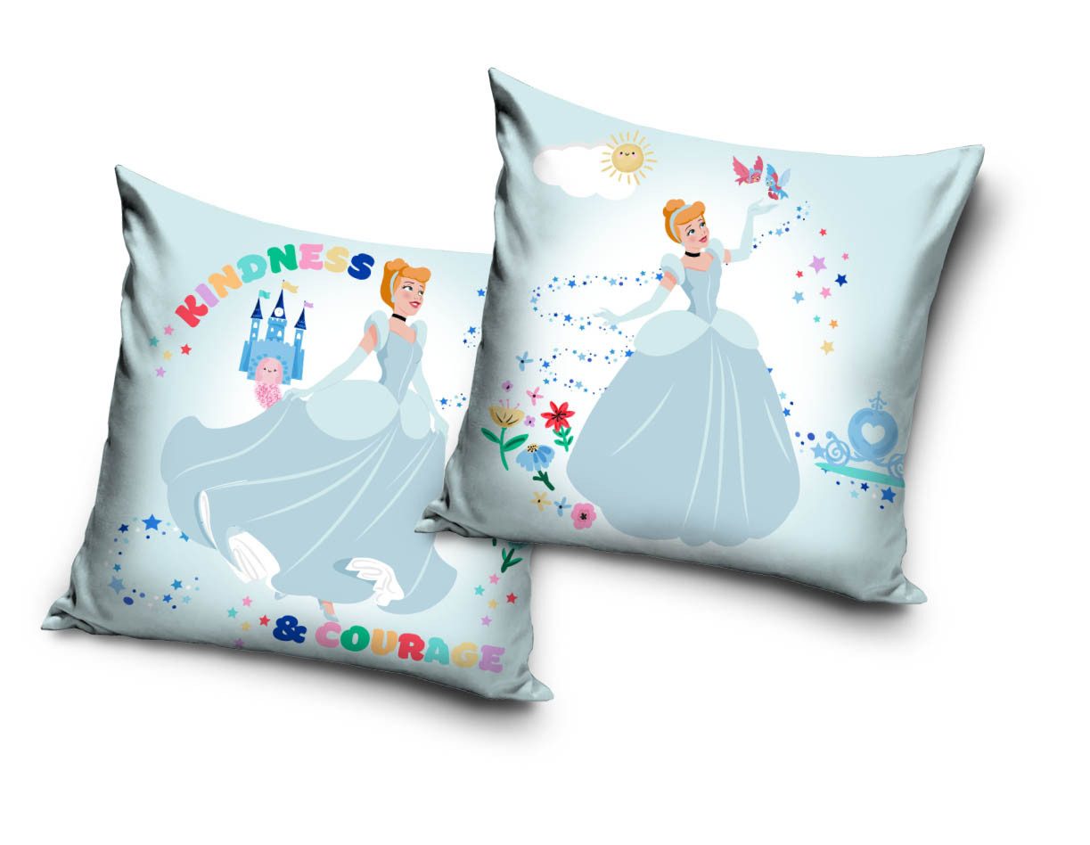 Disney Dekokissen Princess Velour Kissen Dekokissen 40 x 40 cm