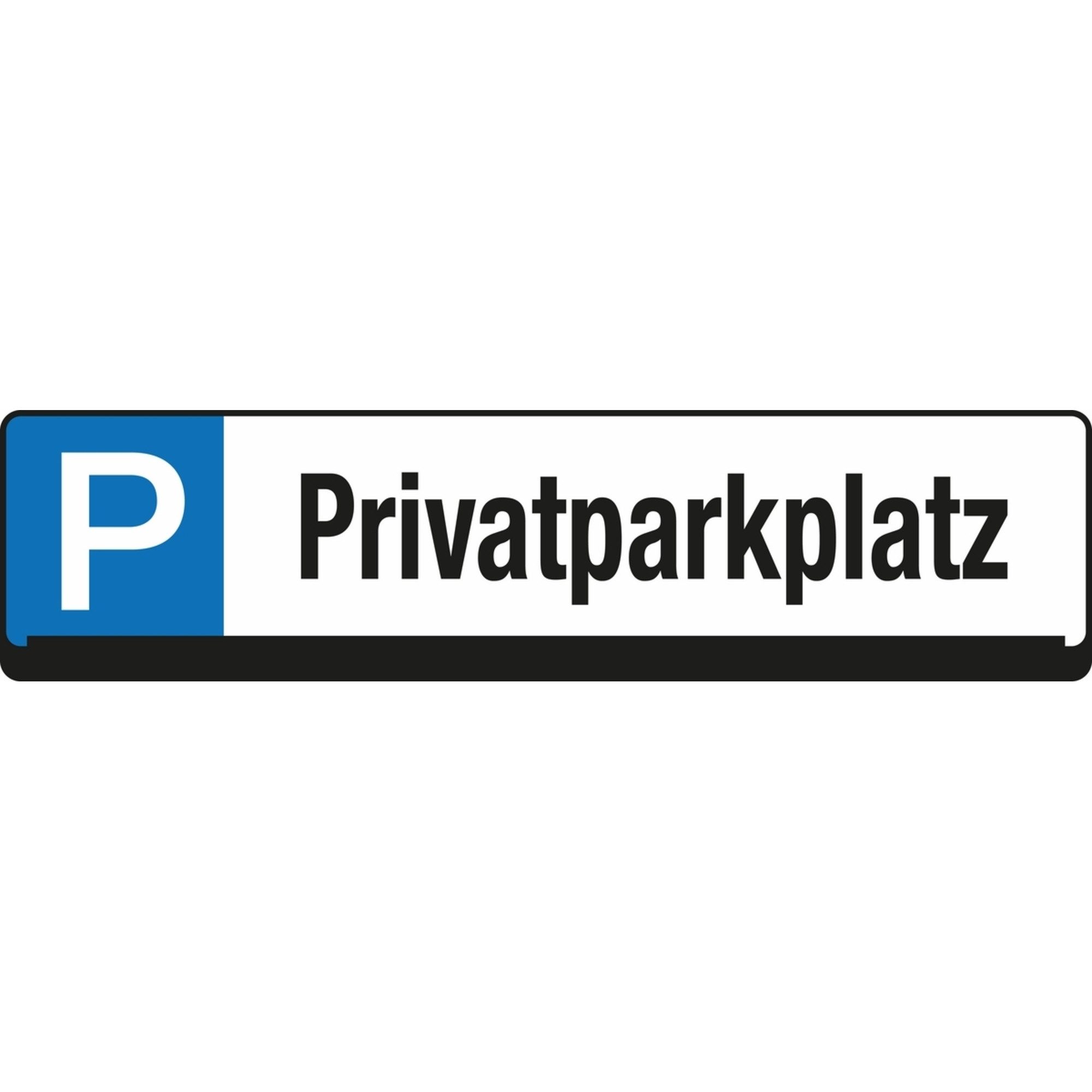 EICHNER Hinweisschild Parkplatzschild 9219-00271 Privatparkplatz