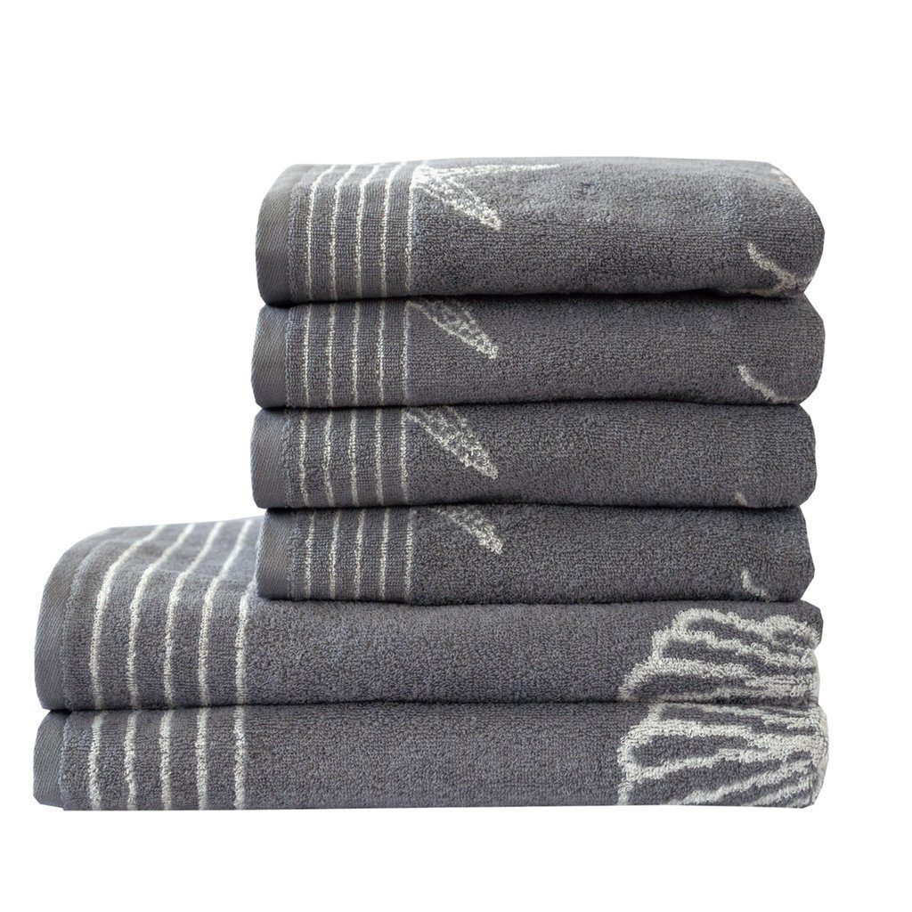 Dyckhoff Handtuch Frottierserie 'Seashell', (1-St) günstig online kaufen