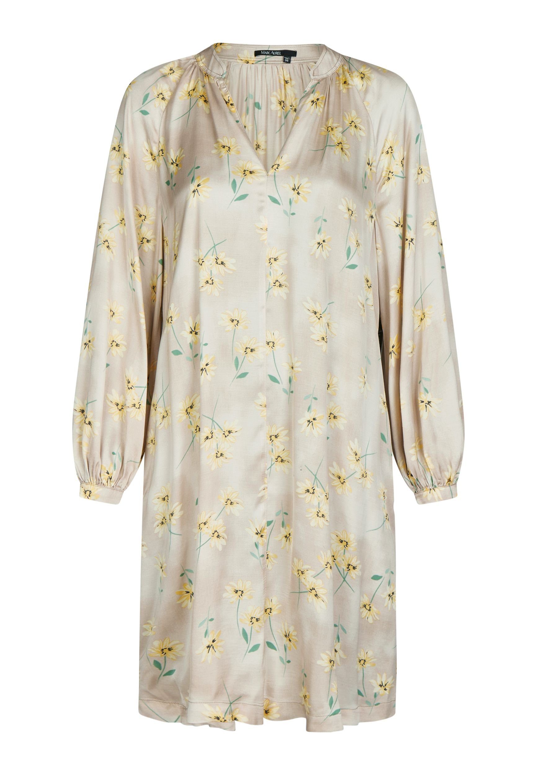 MARC AUREL Sommerkleid Kleid mit Blmchen-Print