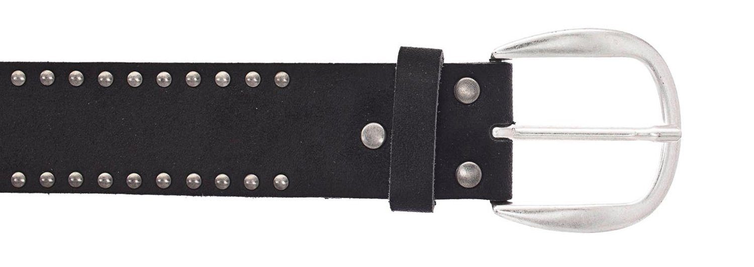 The Vanzetti Power Patent Ledergürtel of Leather Black