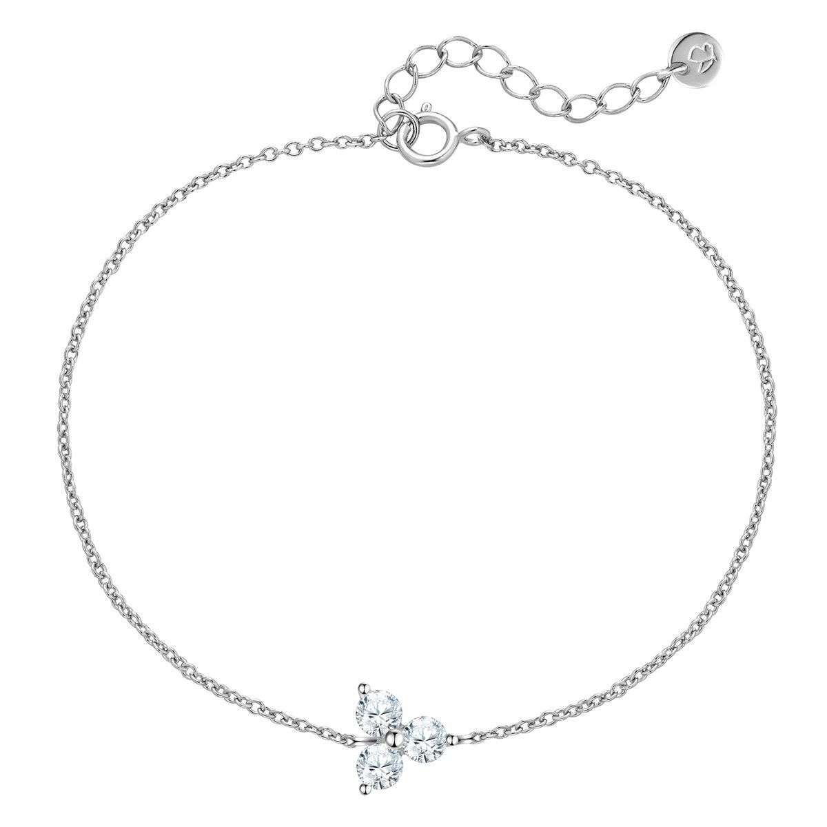 Glanzstücke München Gliederarmband GSM1931 (1-tlg), aus Sterling Silber