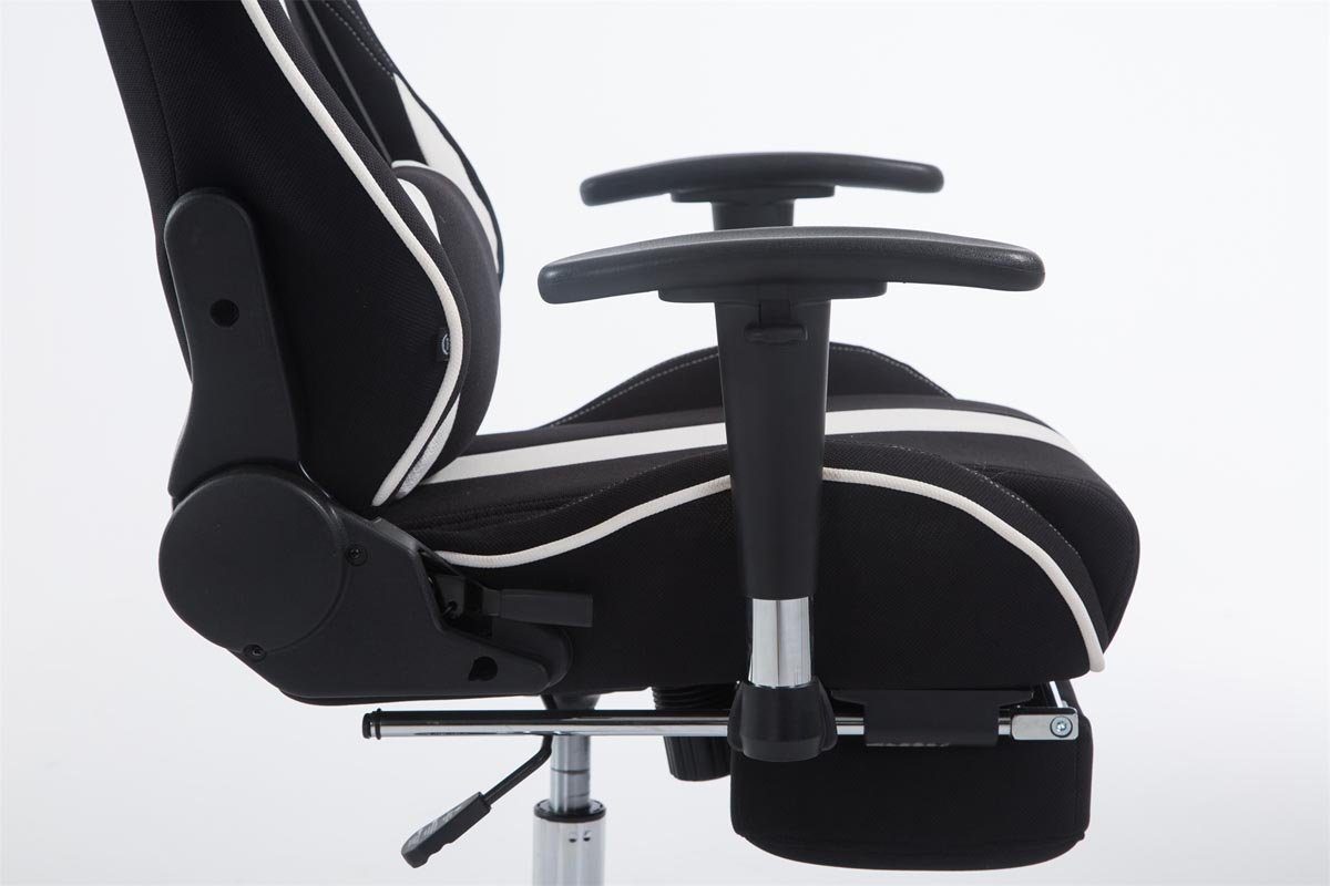V2 Stoff, höhenverstellbar und Gaming schwarz/weiß Limit CLP Chair drehbar