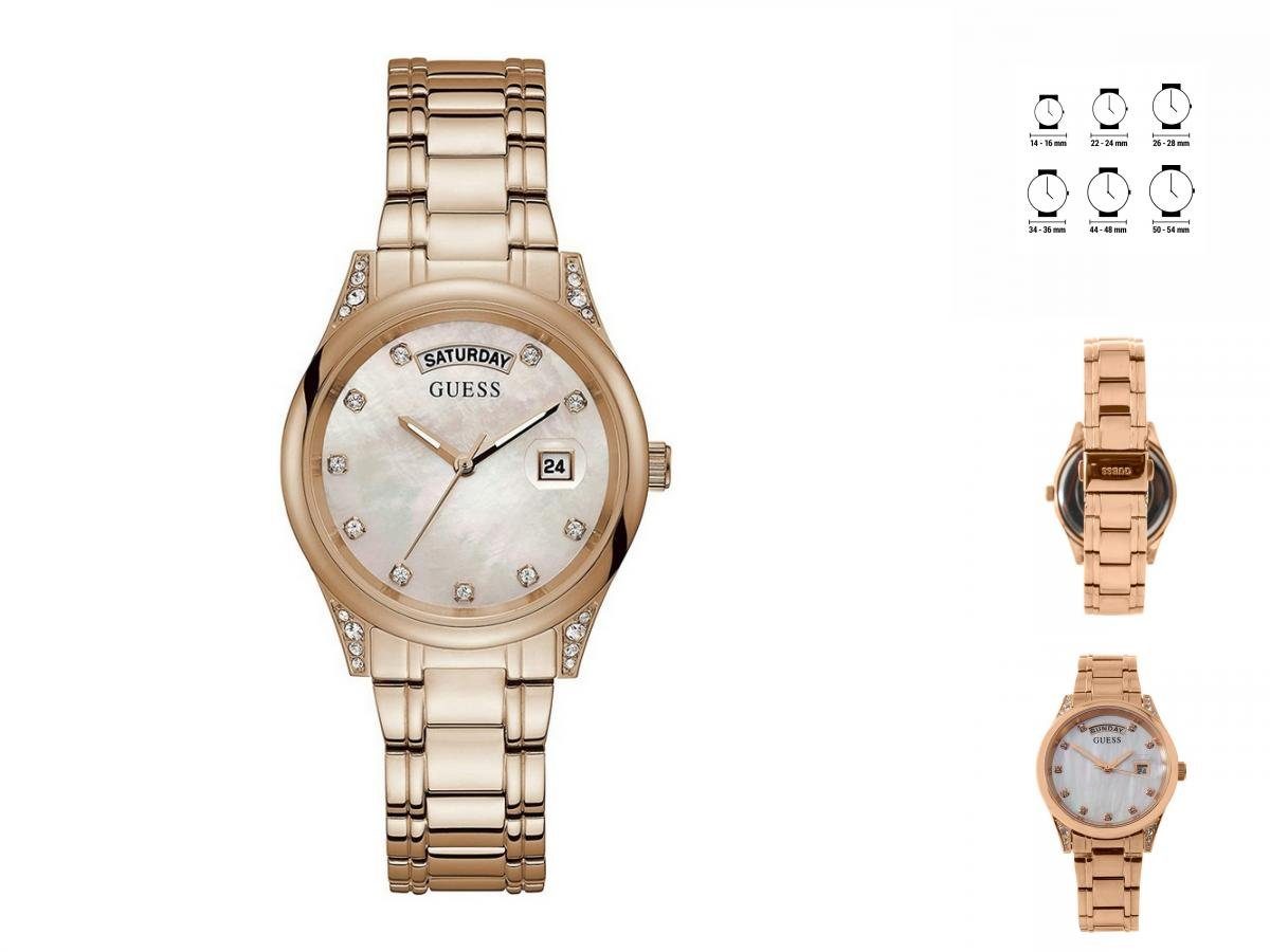 Guess Quarzuhr »Guess Damen Uhr Damen Armbanduhr Damenuhr Damenarmbanduhr  GW0047L2 Ø 36 mm« online kaufen | OTTO
