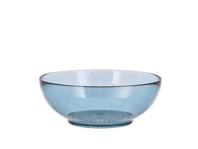 Bitz Schale Kusintha Salatschale blau 24 cm, Glas, (Salatschale)