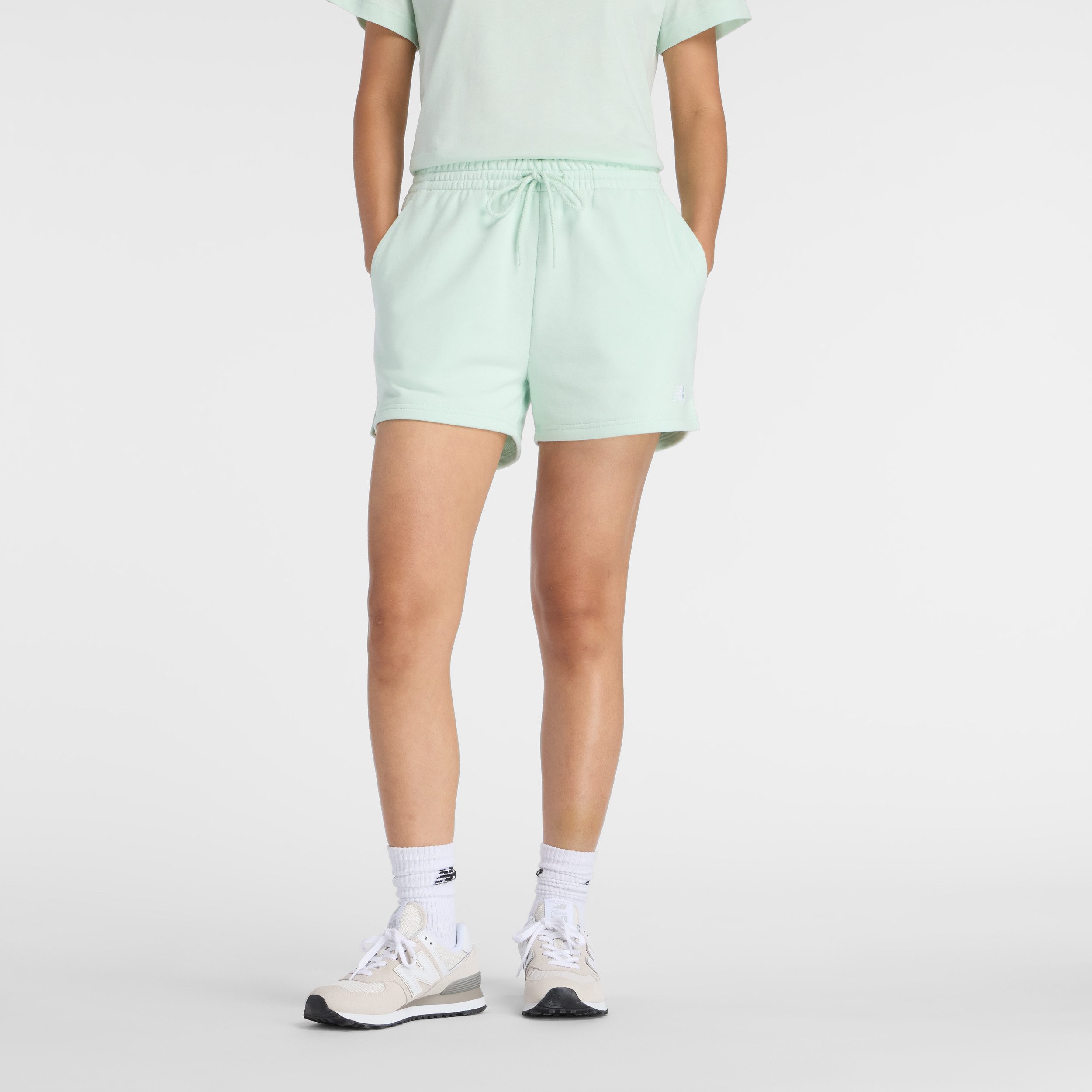 New Balance Shorts Sport Essentials French Terry Short kurze Hose, lockere Passform, atmungsaktives Material
