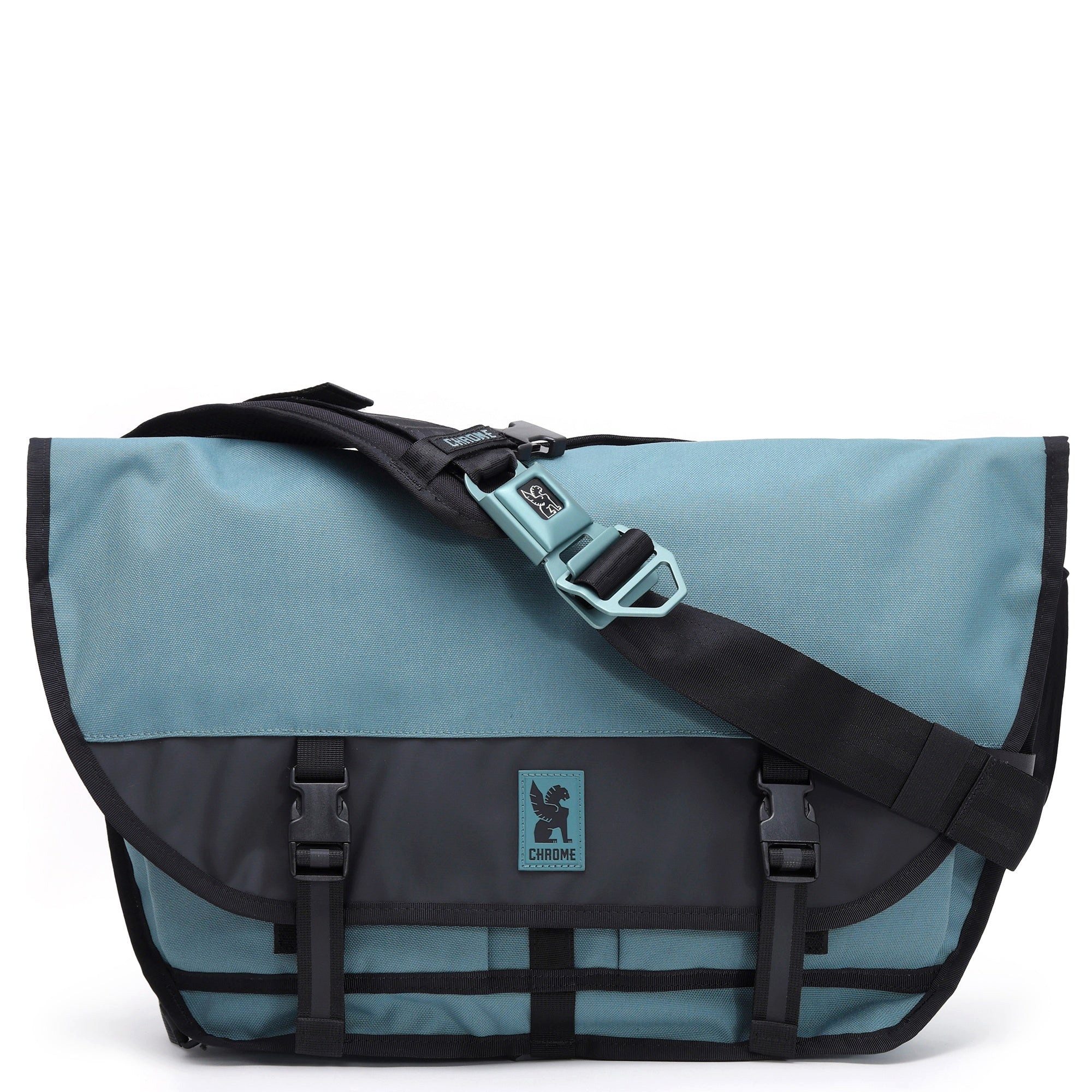 Chrome Umhängetasche Citizen 24 - Umhängetasche 16" 58 cm (steel blue)