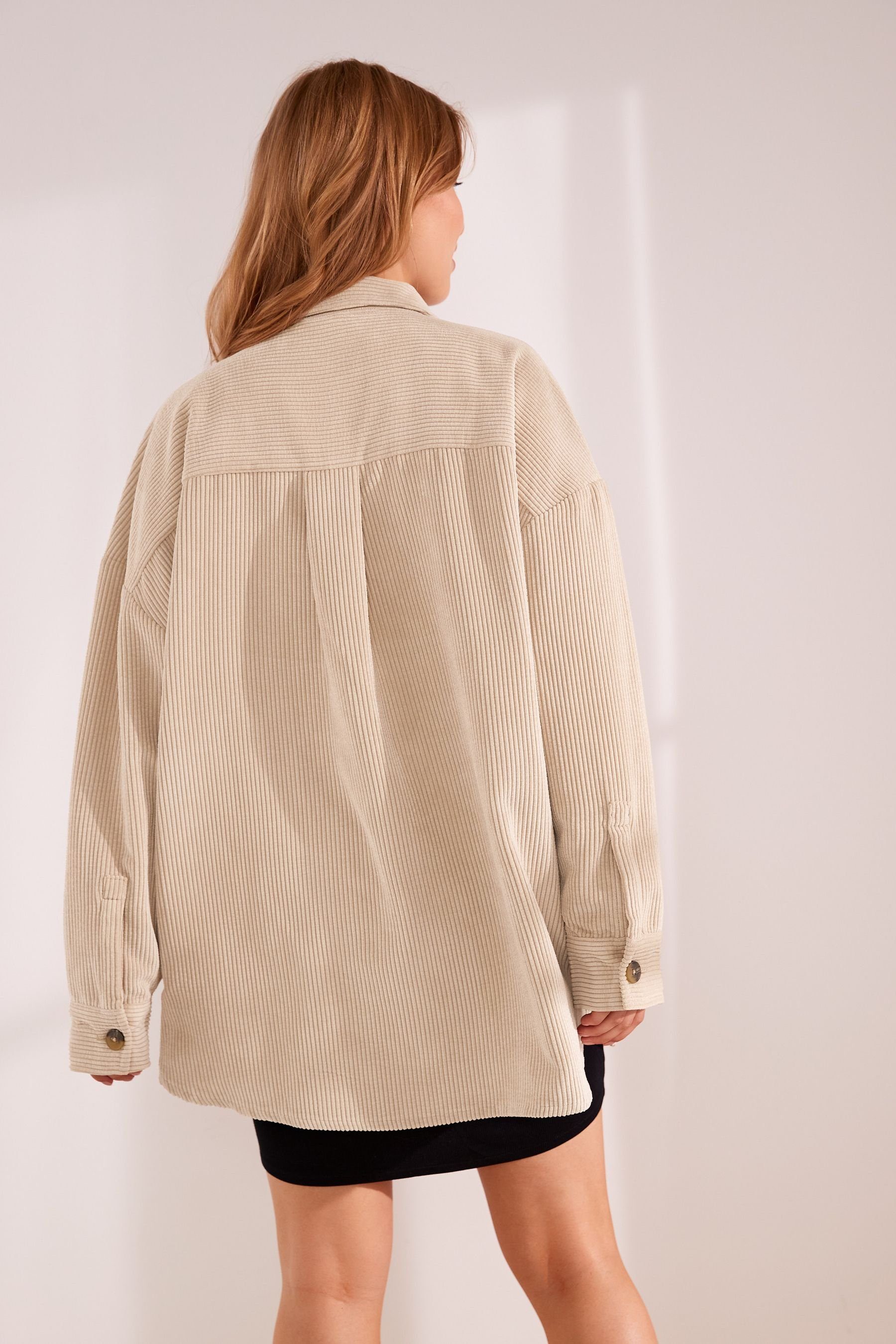 Next Outdoorhemd Leichte Cord-Hemdjacke (1-tlg) günstig online kaufen