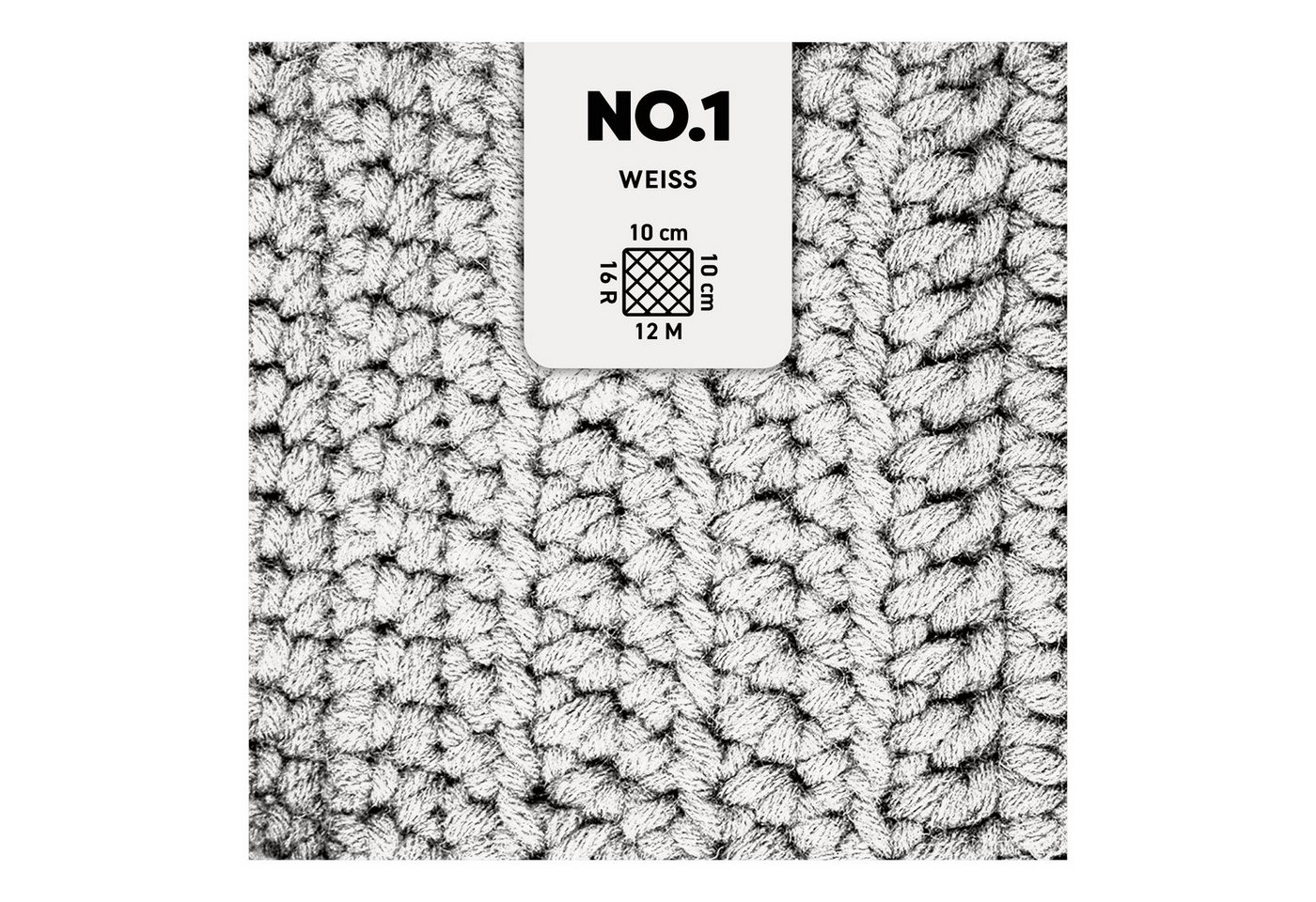 Thumbnail - myboshi No.1 Wolle, Mützenwolle, mit Label Häkelwolle, 55 m (No.1 Wolle mit Label Original Schnellstrickwolle), Uni