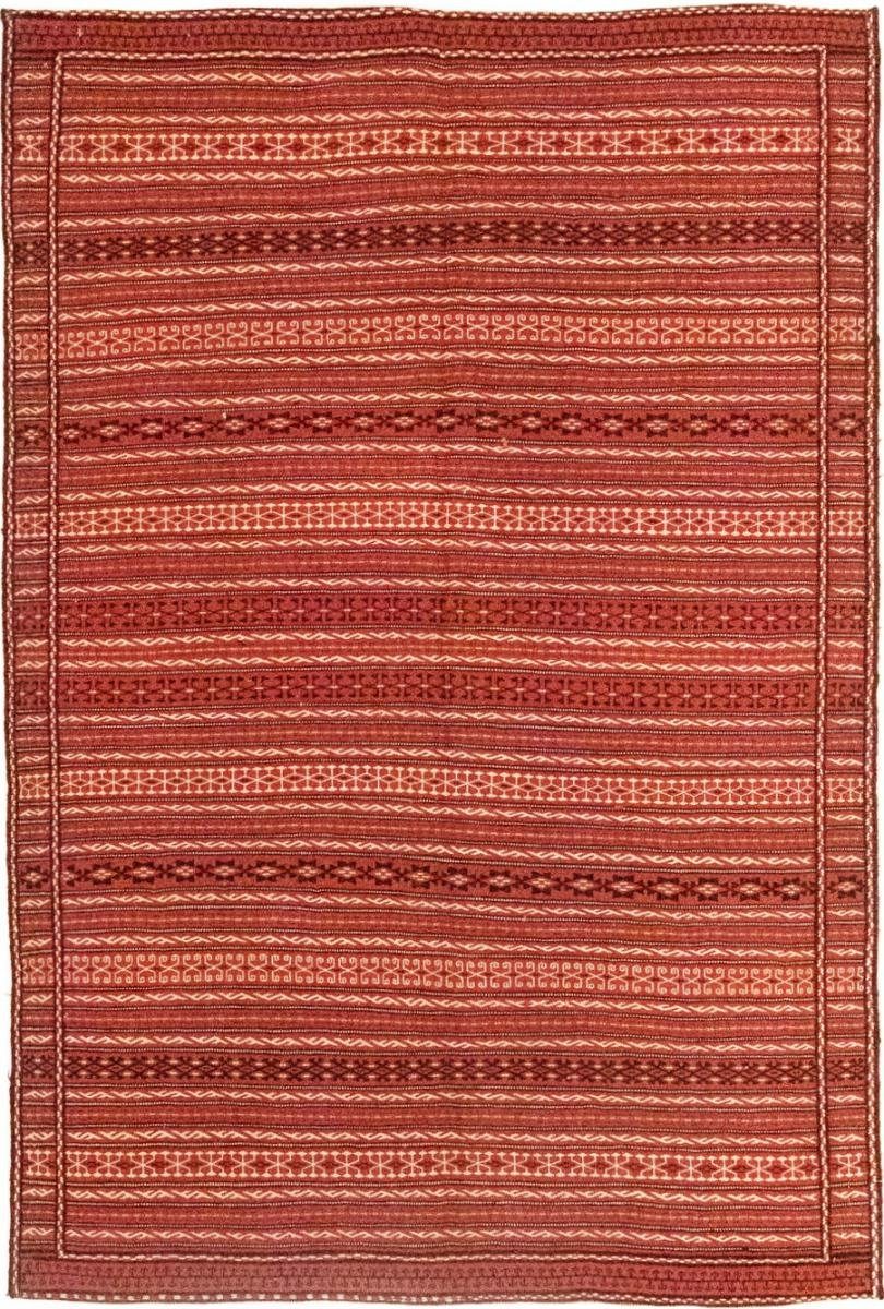 Orientteppich Kelim Fars 165x236 Handgewebter Orientteppich / Perserteppich, Nain Trading, rechteckig, Höhe: 4 mm