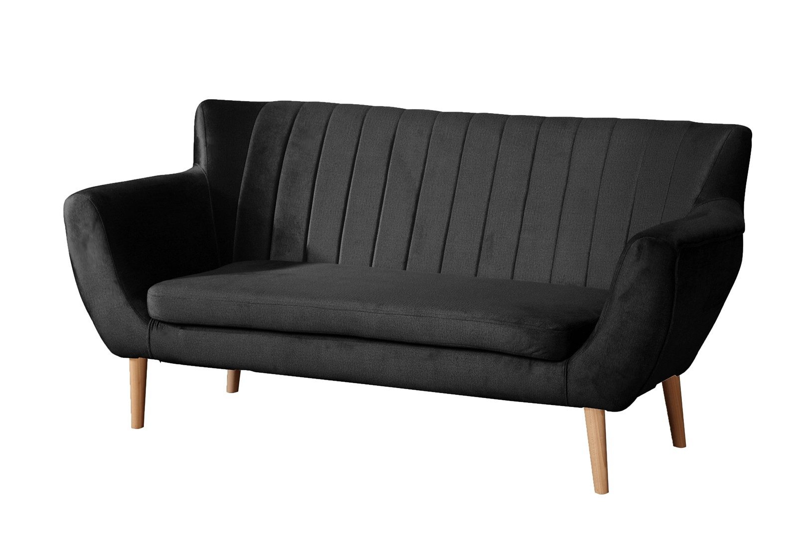Compleo 2-Sitzer Sofa mit hohen Beinen, günstig online kaufen
