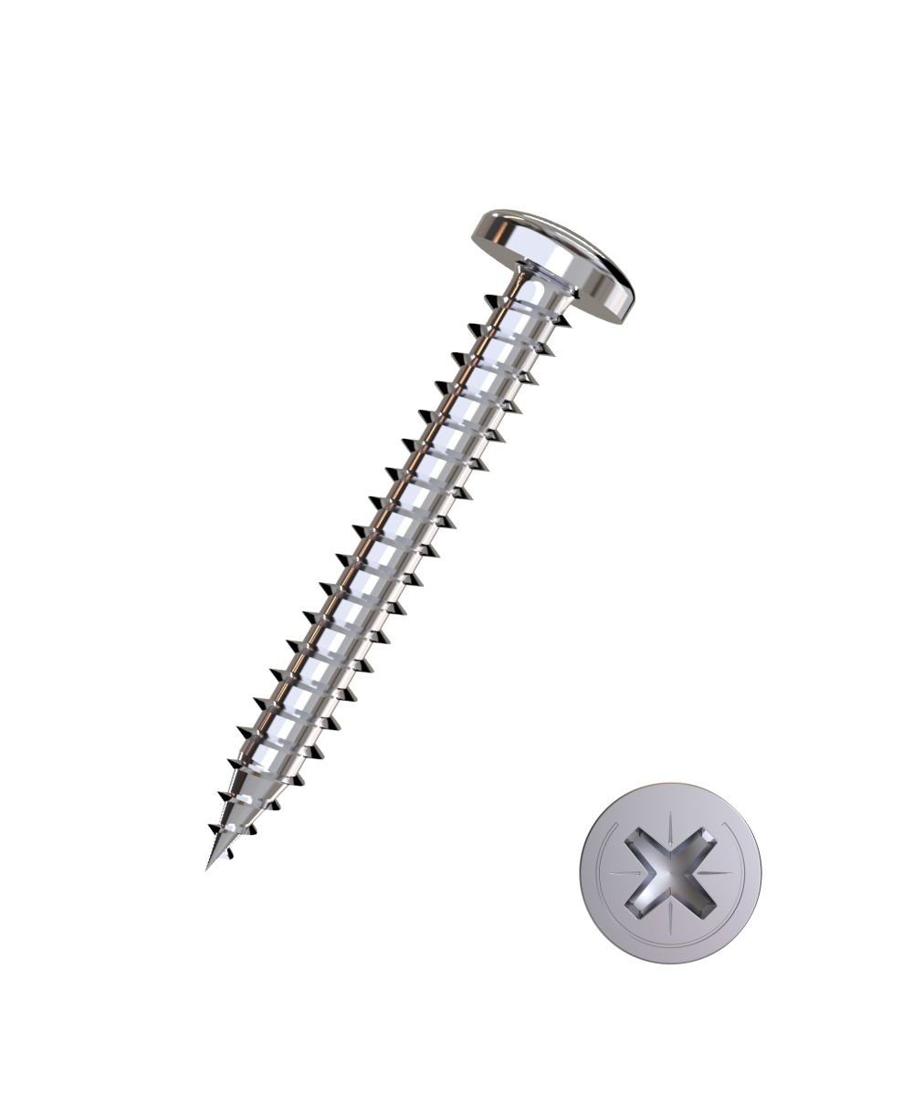 Connex Blechschraube Connex Blechschrauben 4,2 x 25 mm PH 2 - 20 Stück
