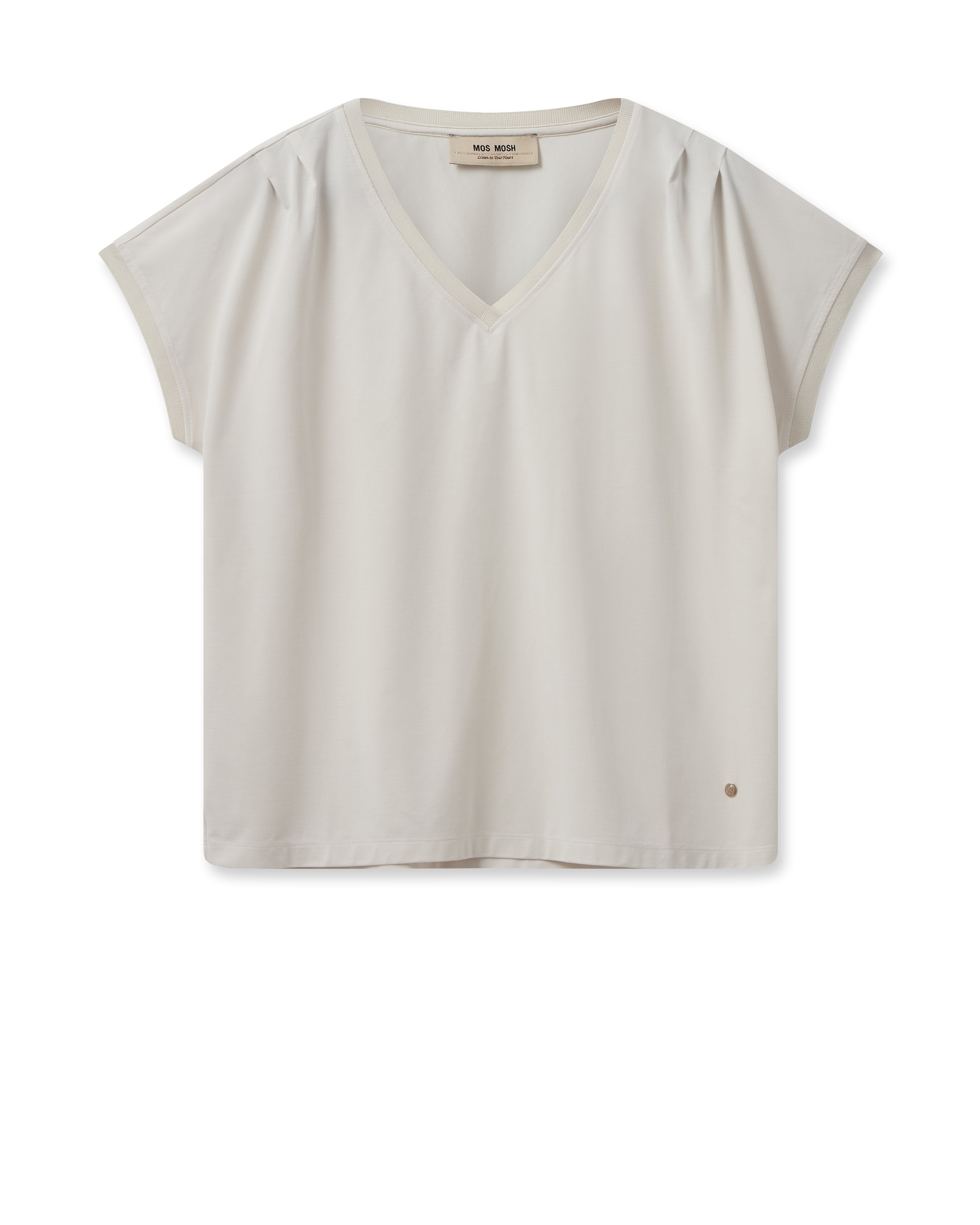 Mos Mosh T-Shirt MMTekis V-neck Tee