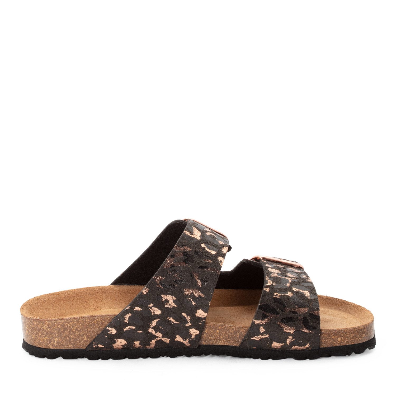 Tamaris Pantolette Schlupfschuh, Flats mit verstellbaren Schnallen