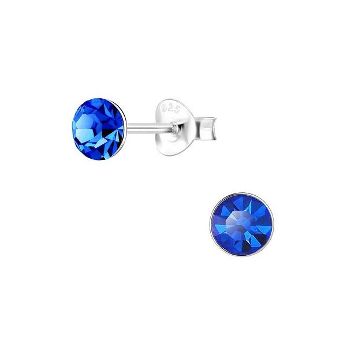 ALEXANDER YORK Schmuckset Kette mit Anhänger, Ohrstecker, SOLITÄR saphirbla günstig online kaufen