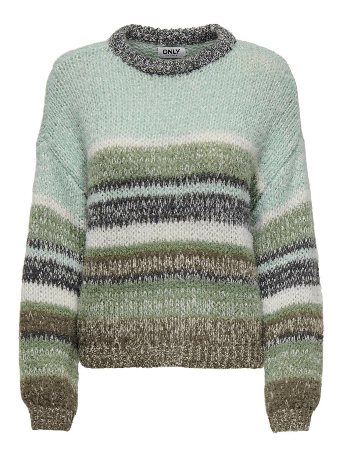 Rundhalspullover ONLALYSSA L/S LIFE O-NECK CC KNT