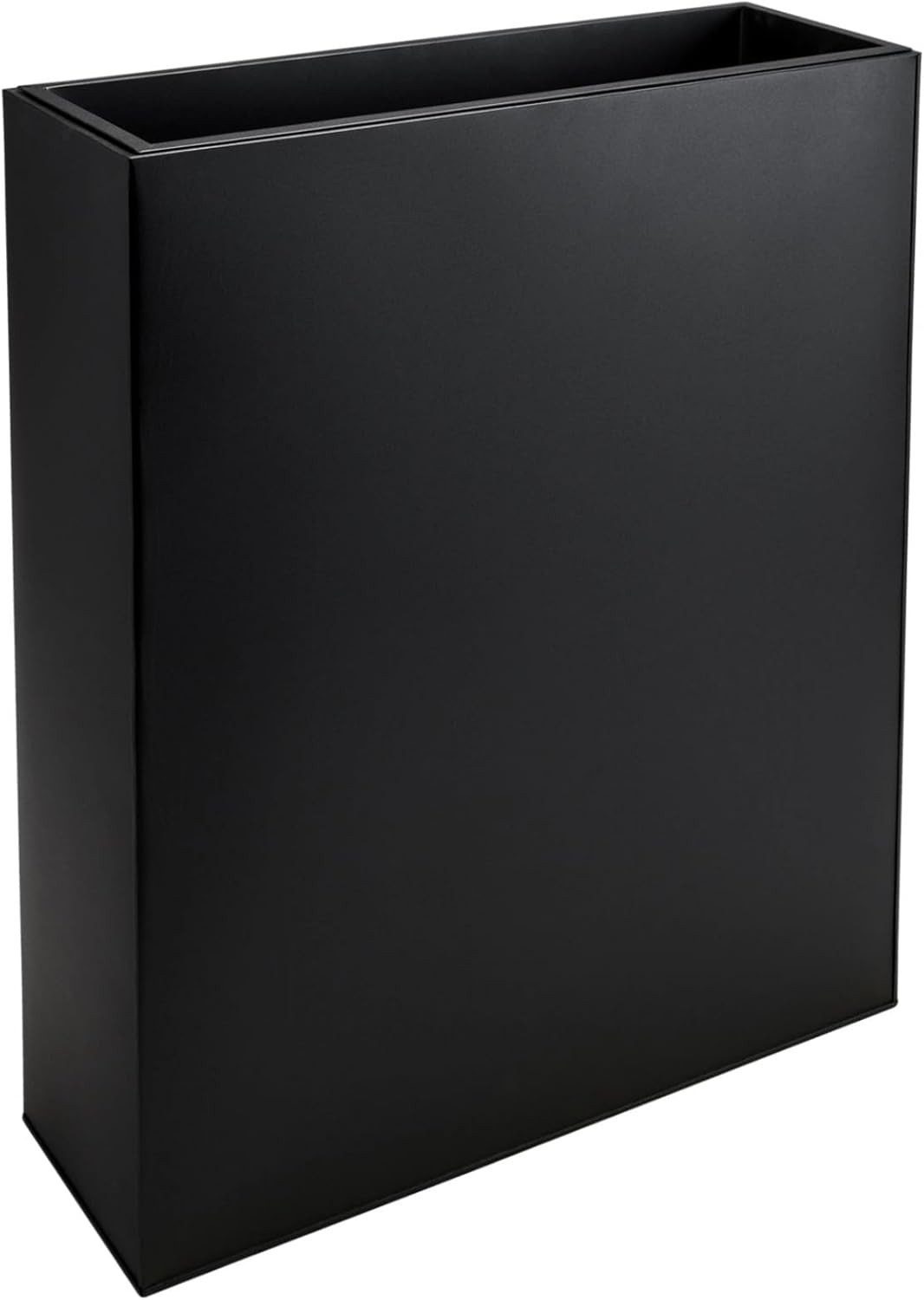 VIVANNO Pflanzkübel pulverbeschichtetes Stahlblech ELEMENTO Kasten - Schwar günstig online kaufen