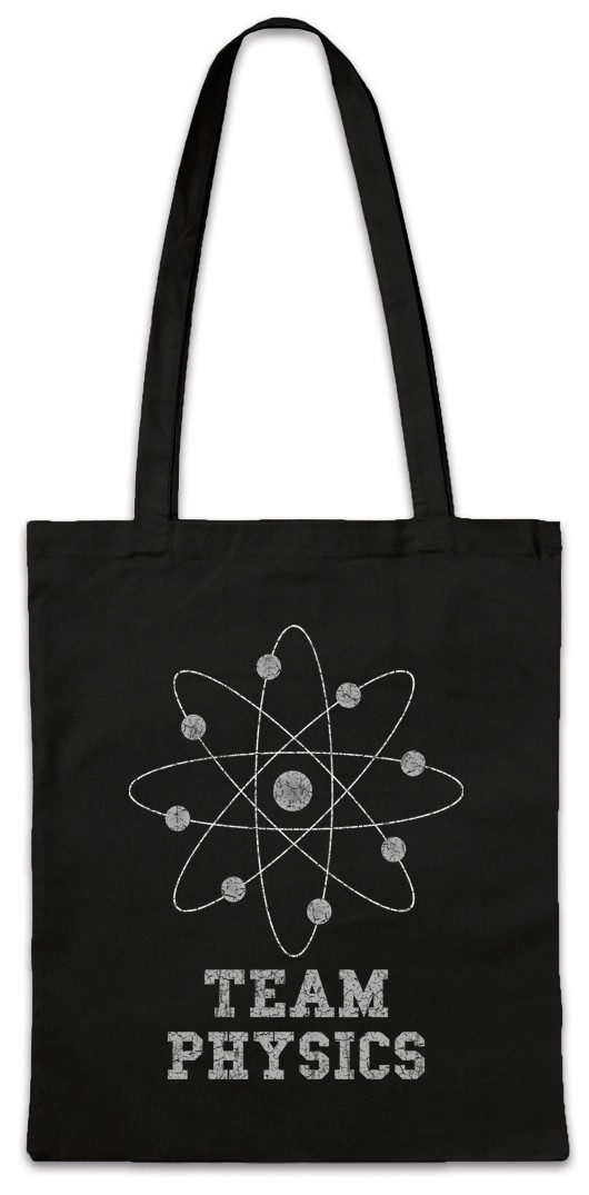 Beuteltasche Team Physics Stofftasche Lehrer Fun Teacher Physik Professor Nerd Geek