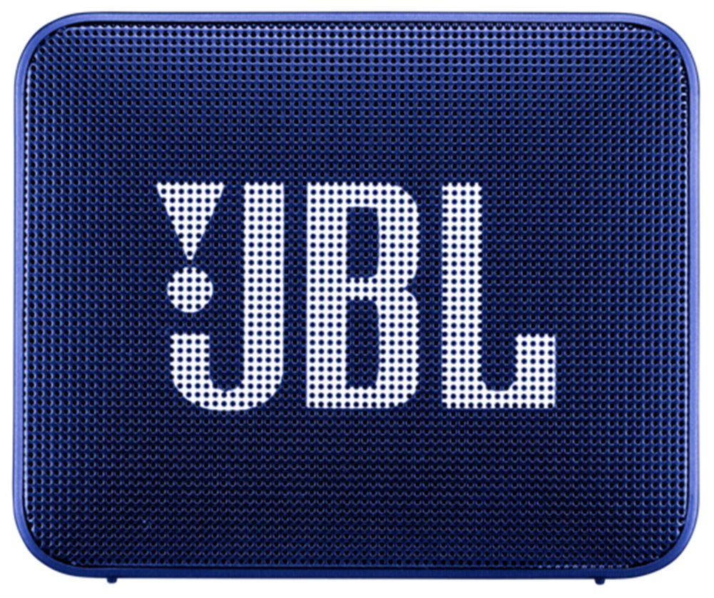JBL Boombox JBL GO 2 Blau Bluetooth-Lautsprecher (Wasserdichtes IPX7-Gehäuse)