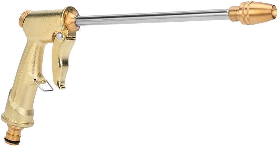 FELIXLEO Bewässerungsbrause Hochdruck Gartenbrause Messing Autowasch Pistole 360° Düse Mehrstufig., (1-St)