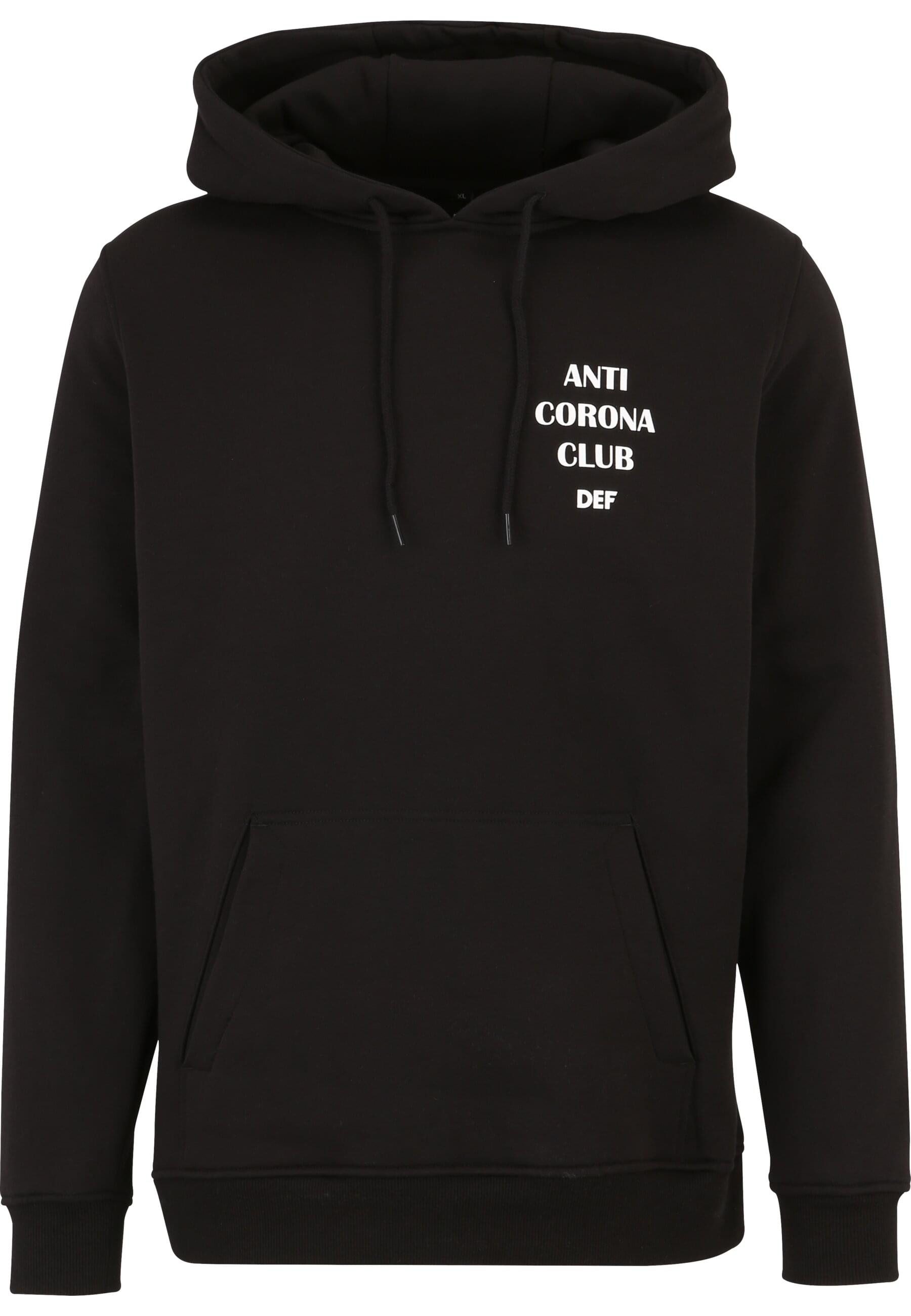 DEF Sweatshirt DEF Herren Anti Corona Hoody (1-tlg)