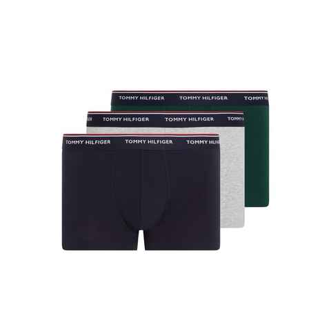 Tommy Hilfiger Underwear Trunk 3P TRUNK (Packung, 3-St., 3er-Pack) mit Logo-Elastikbund