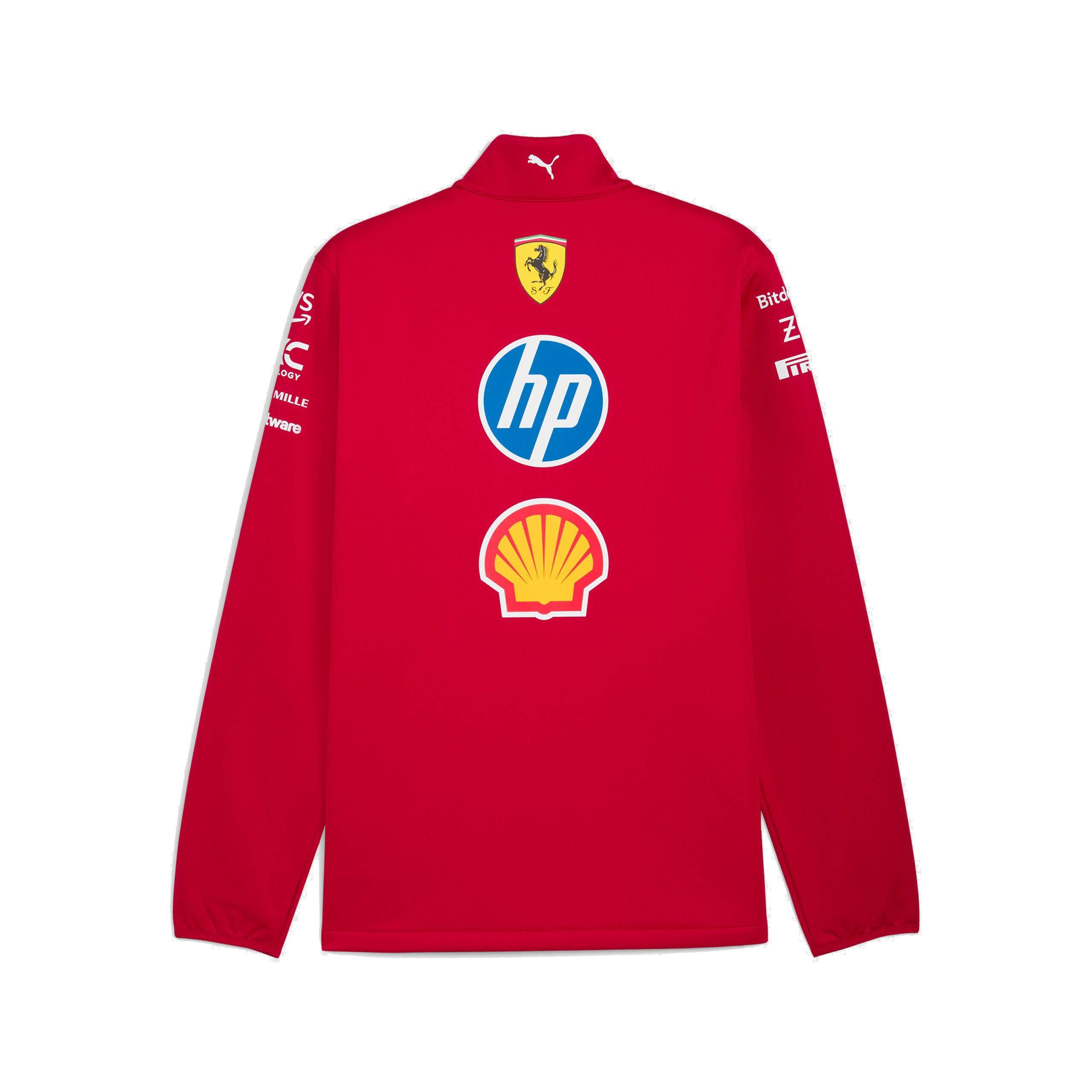 Scuderia Ferrari Sweatjacke Team Softshell 2025 rot günstig online kaufen