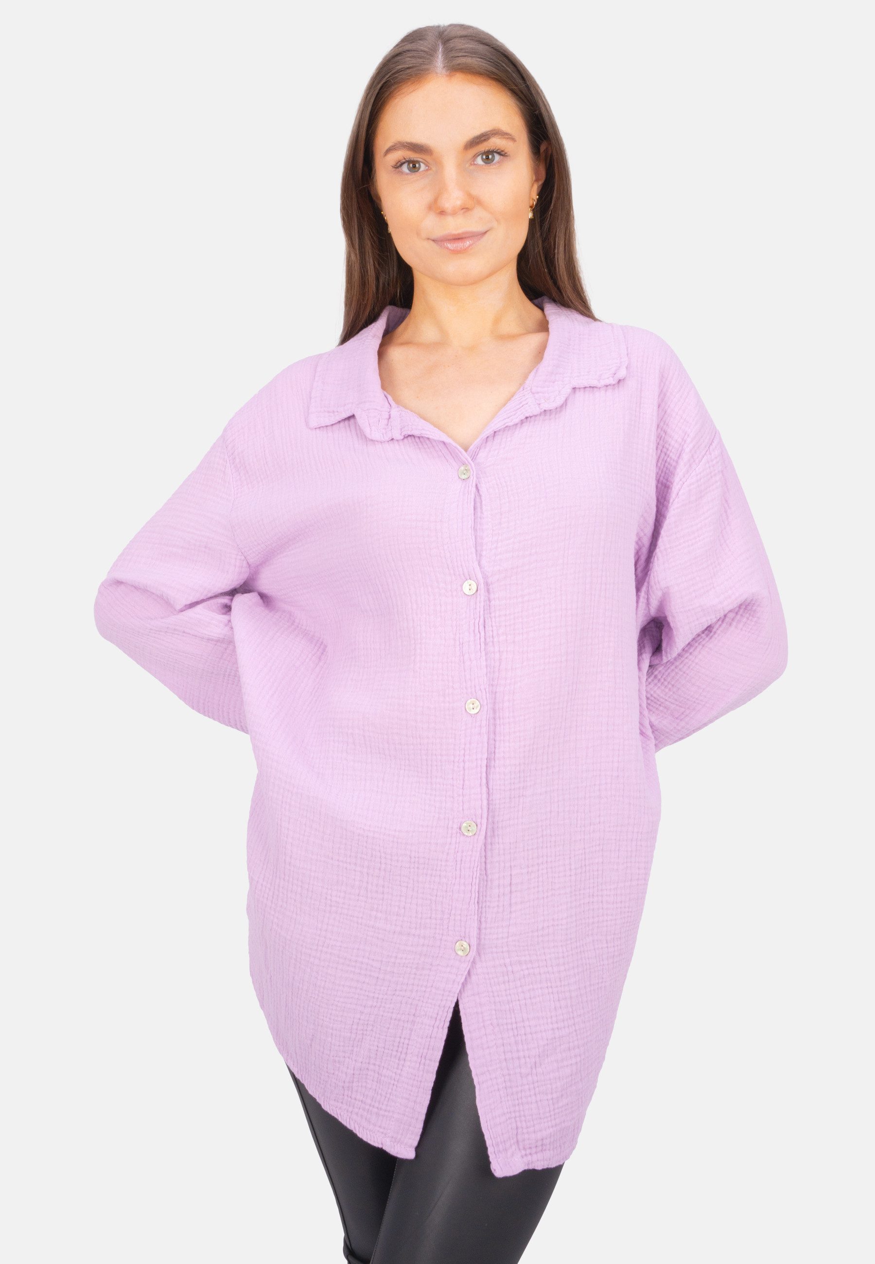 Seasons of April Hemdbluse SUSIE MUSSELIN günstig online kaufen