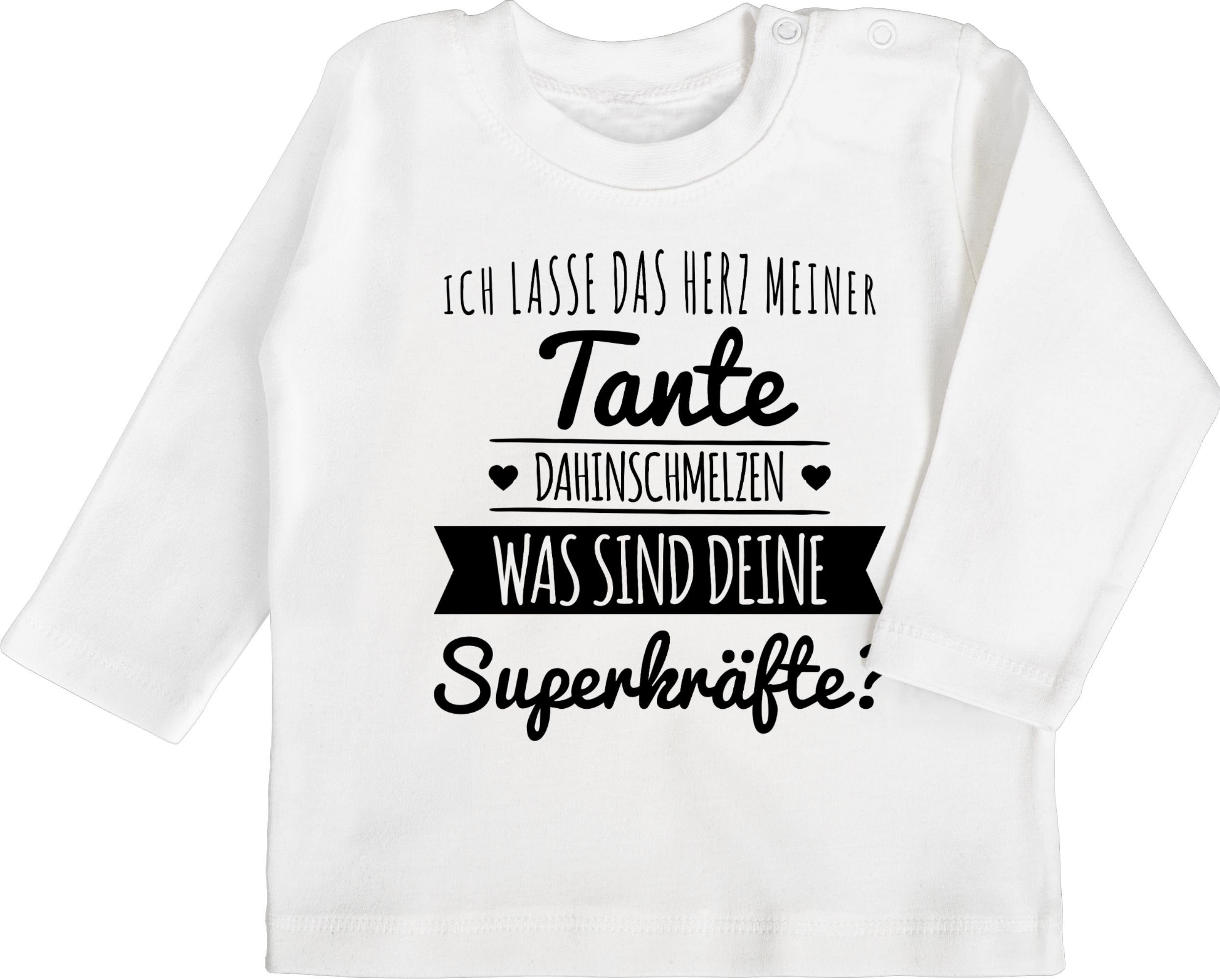 Shirtracer TShirt »Tante Herz dahinschmelzen Statement Sprüche Baby
