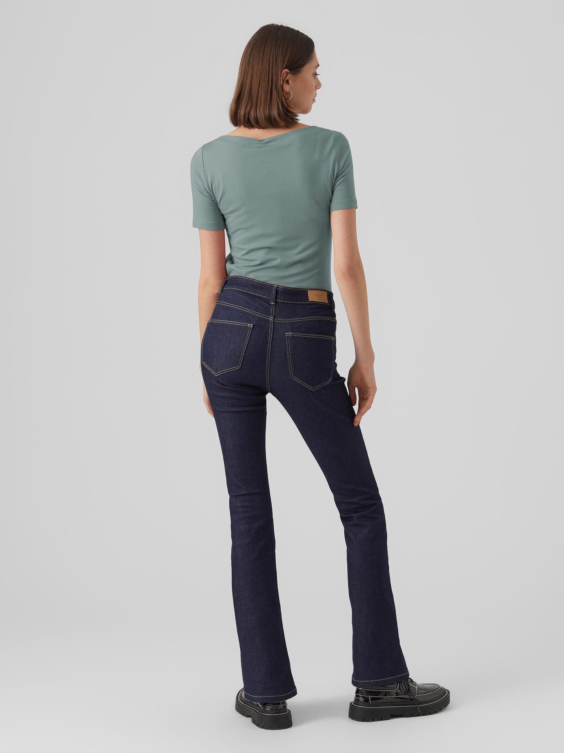 Vero Moda T-Shirt Basic Stretch mit günstig online kaufen