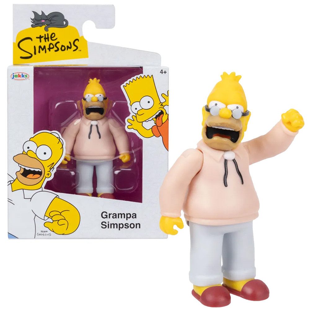 Jakks Pacific Actionfigur Die Simpsons Mini Figur, ca. 7 cm groß in Fensterbox