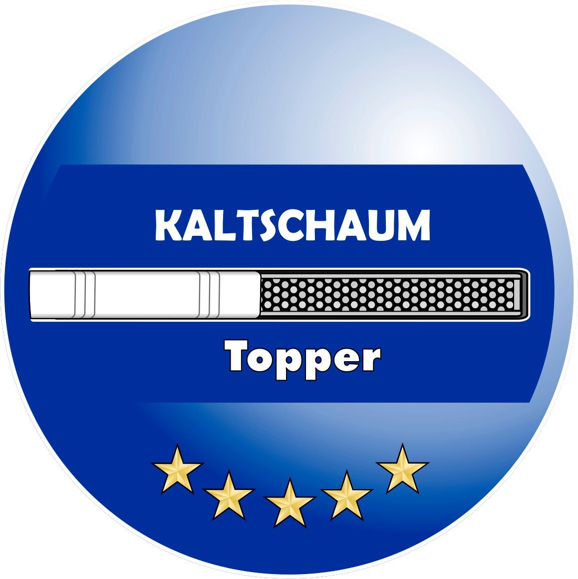 Jockenhöfer Gruppe Boxspringbett Bella erhältlich in 140 & 180cm Breite, mit Kaltschaum-Topper und Rauchglas-Steinen