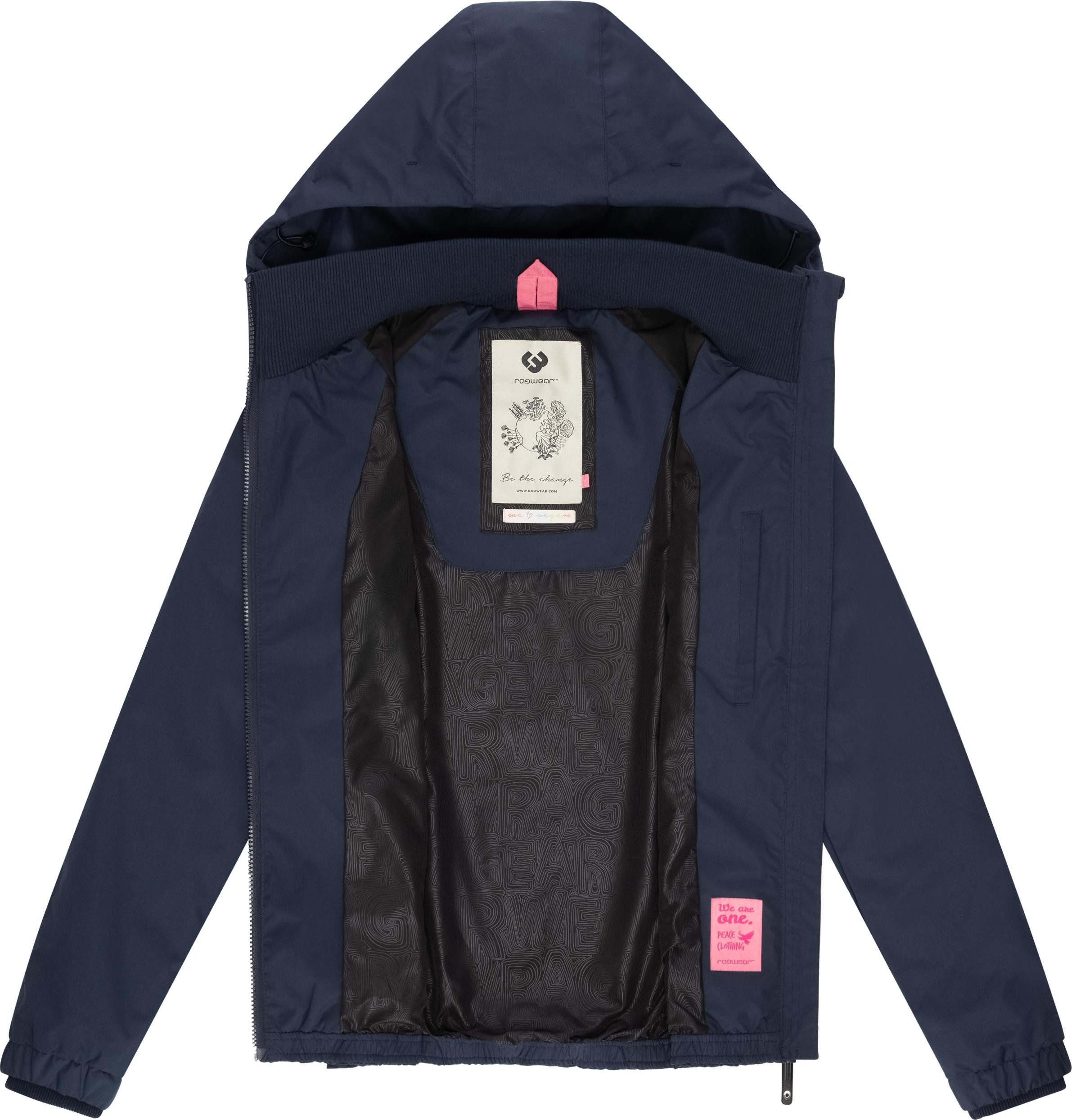 Ragwear Outdoorjacke Dizzie Wasserdichte Übergangsjacke mit großer Kapuze – Bild 5 von 5