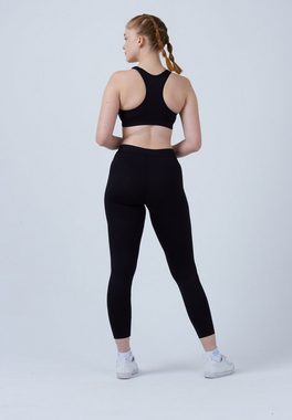 SPORTKIND Funktionsleggings Sportleggings mit Taschen Damen & Mädchen schwarz