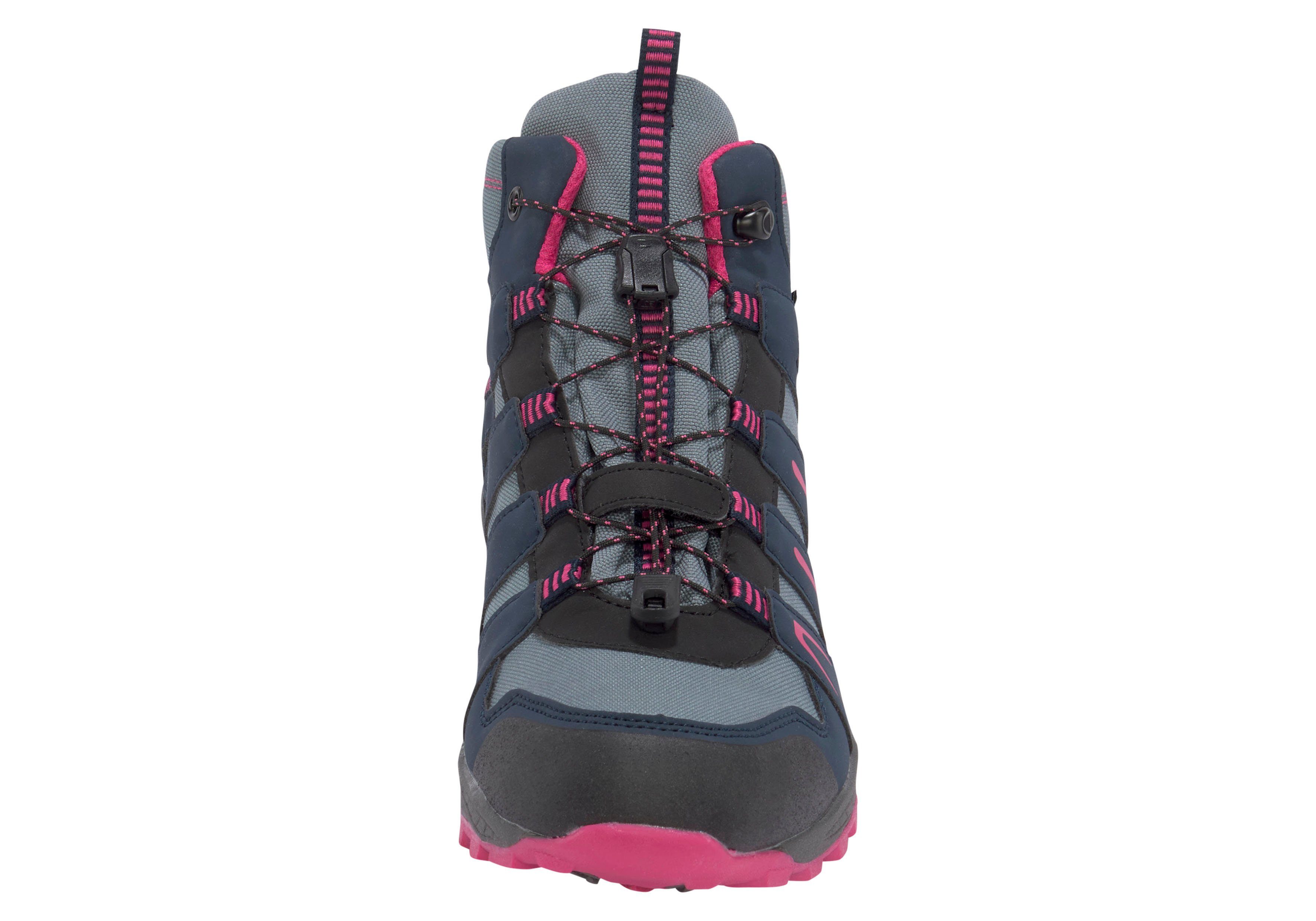 Sonnberg Kinder Outdoorschuh navy-pink AQX wasserdichte McKINLEY Jr. MID Trekkingschuhe für