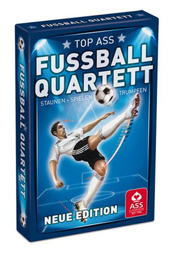 Cartamundi Spiel TOP ASS: Giga Quartett, Fußball