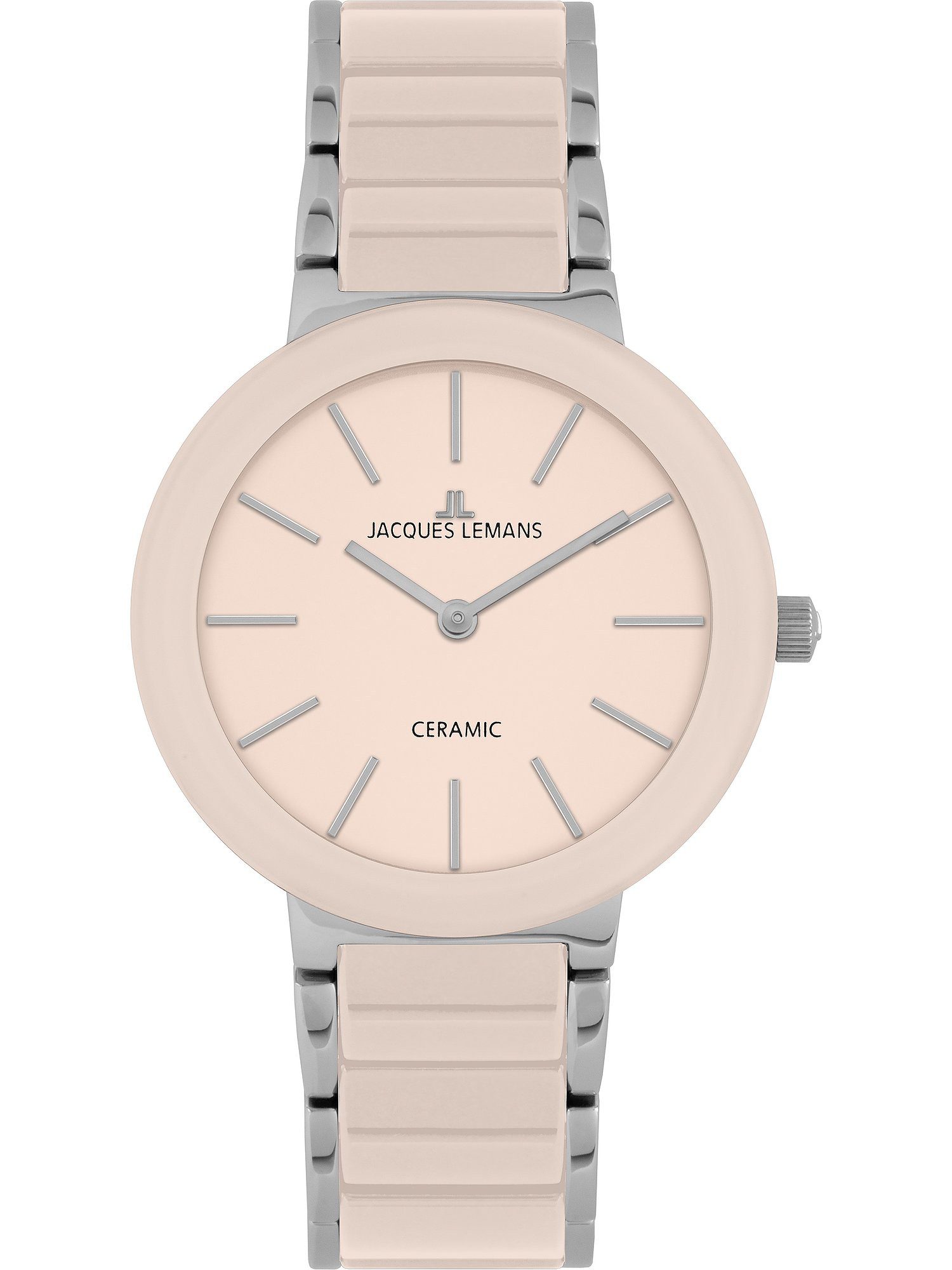 Quarzuhr Jacques Lemans Damen-Uhren Analog Quarz