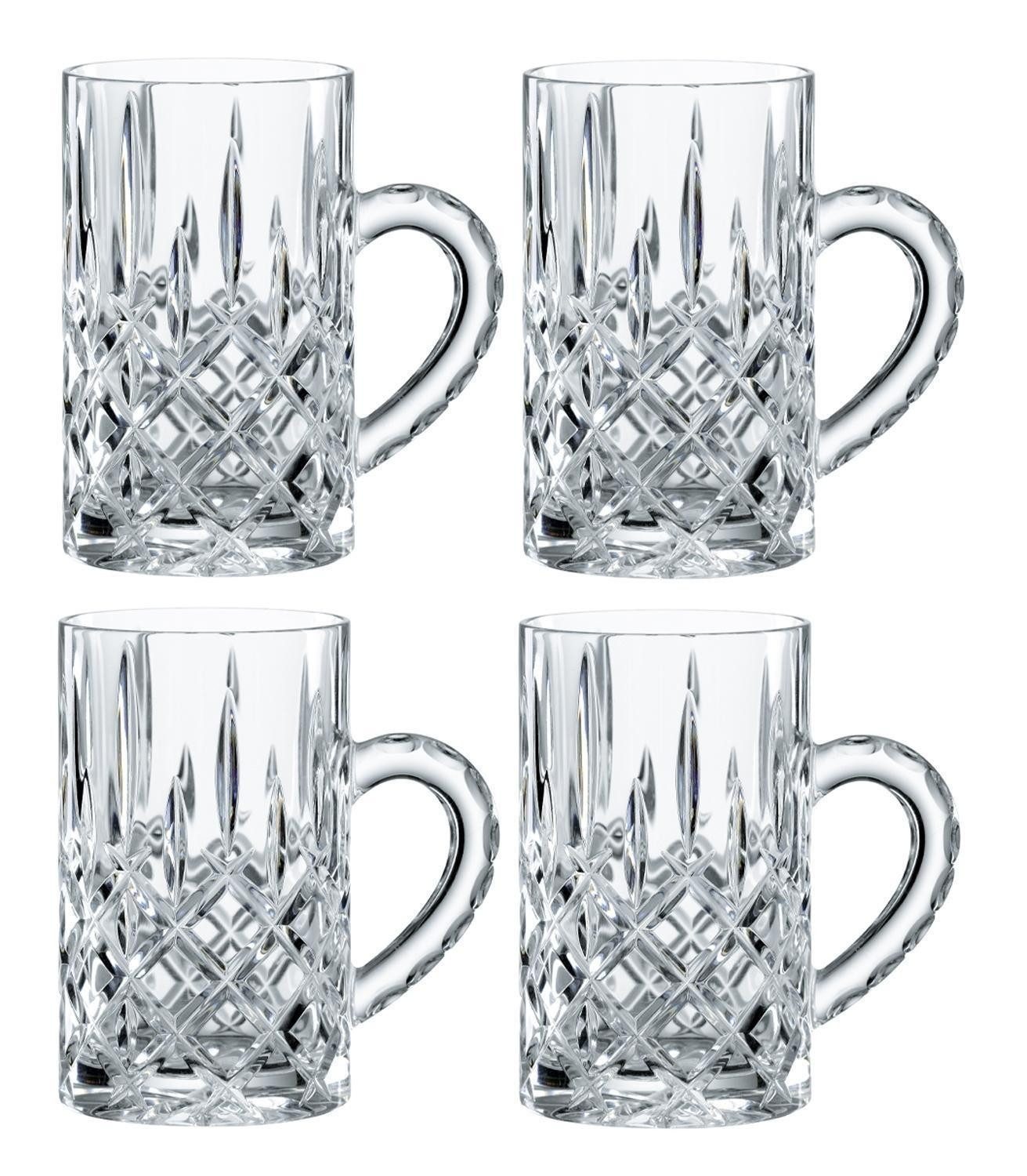 Nachtmann Glas Glühweingläser 4er Set NOBLESSE, 256 ml, 4-tlg., Kristallglas, Spülmaschinenfest, Hitzebeständig, Made in Germany