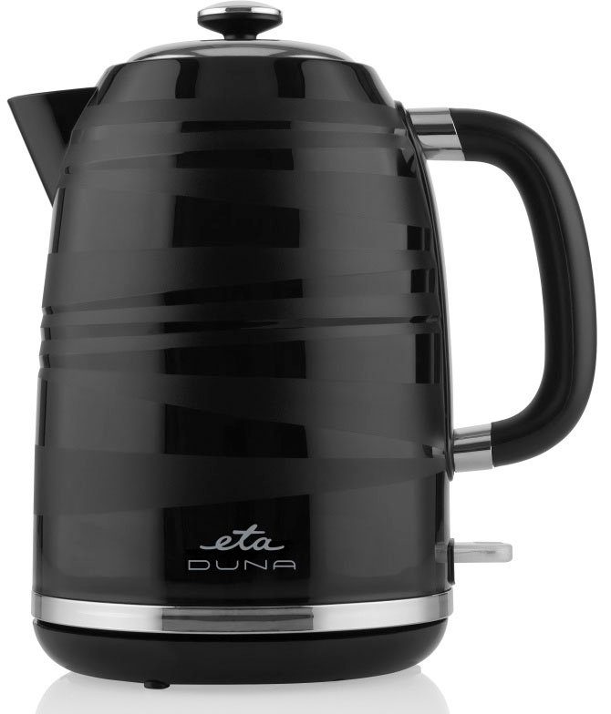 eta Wasserkocher Duna ETA260590010, 1,7 l, 2200 W, in Schwarz