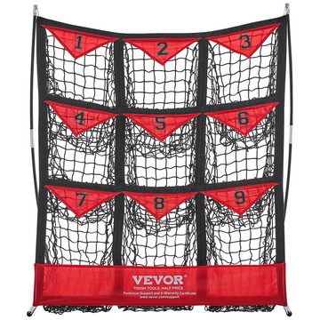 VEVOR Badmintonnetz 9 Nummerierte Taschen, Baseball & Softball Pitching Target Polyester