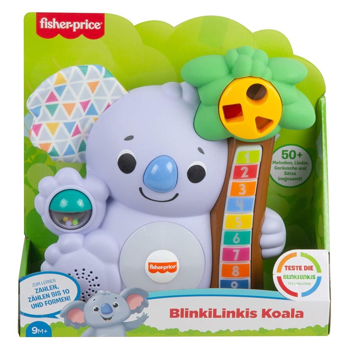 Mattel® Spiel, Mattel GRG67 - Fisher-Price - BlinkiLinkis Koala, interaktives Spielze