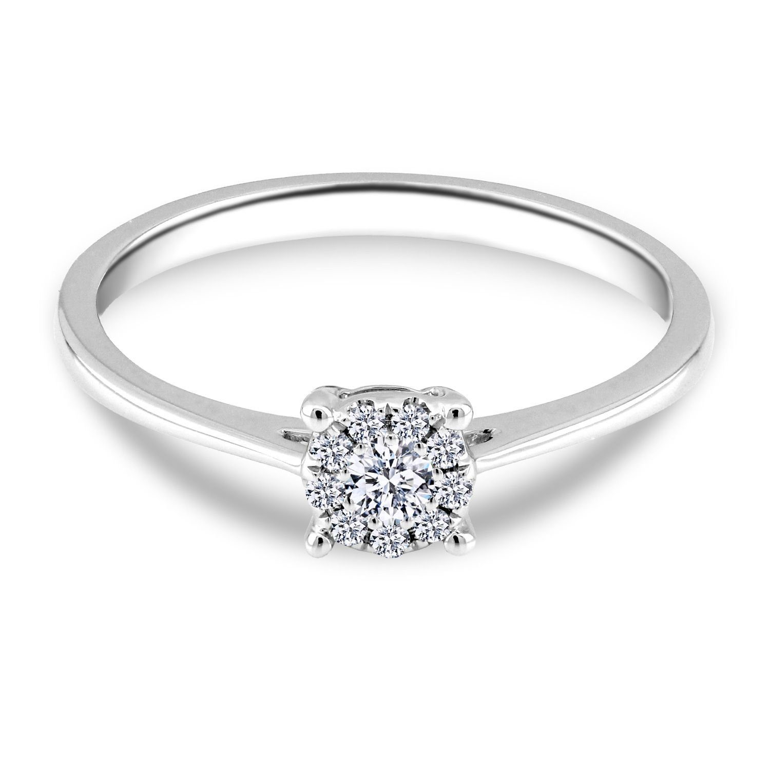 Adam & Eve Diamantring Solitärring Goldring • 585/- Gold "AE31"