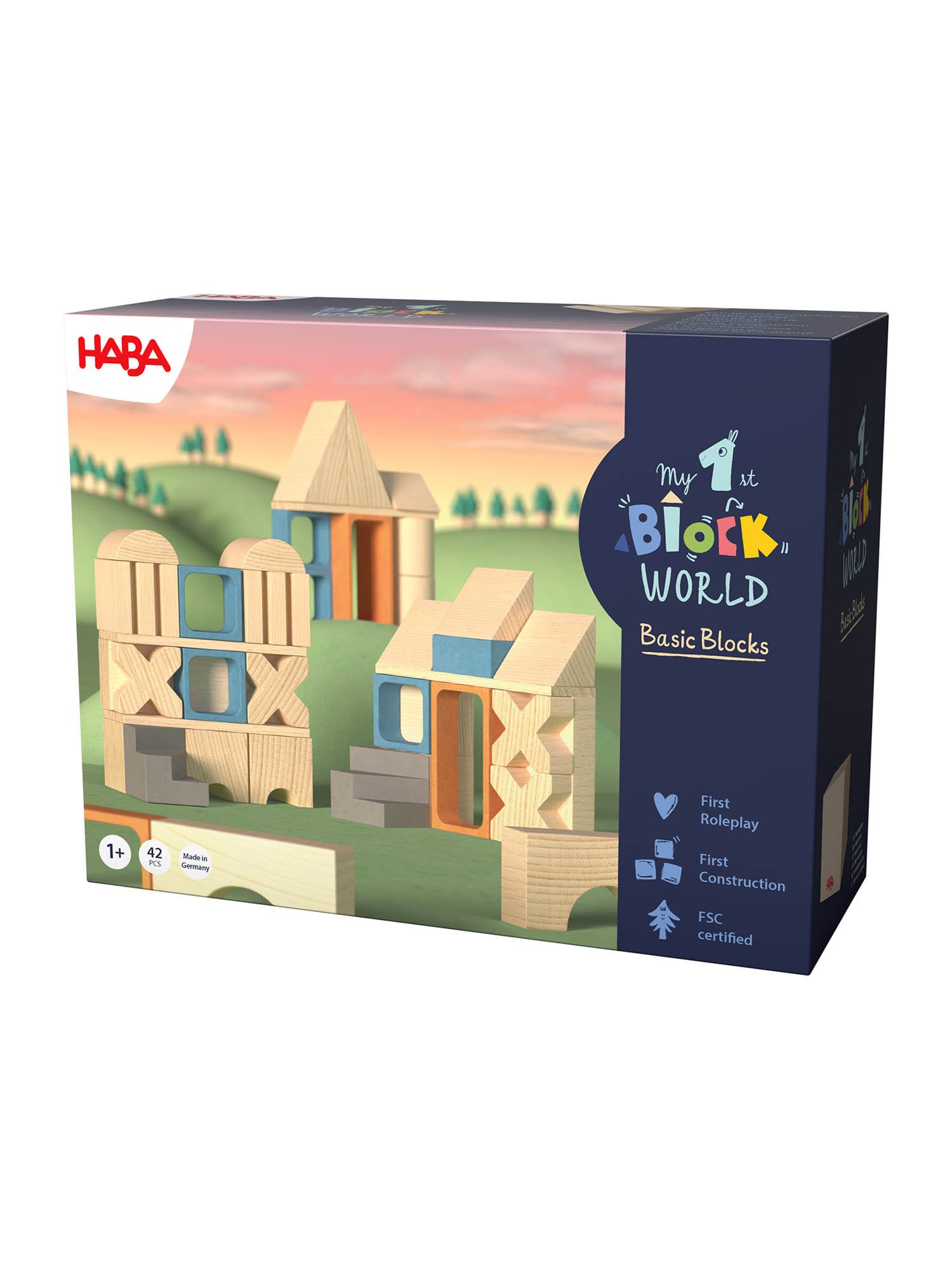 Haba MFBW Extra Große Bausteine Spielbausteine, Bausteine Set, Bauklötze, Building Blocks