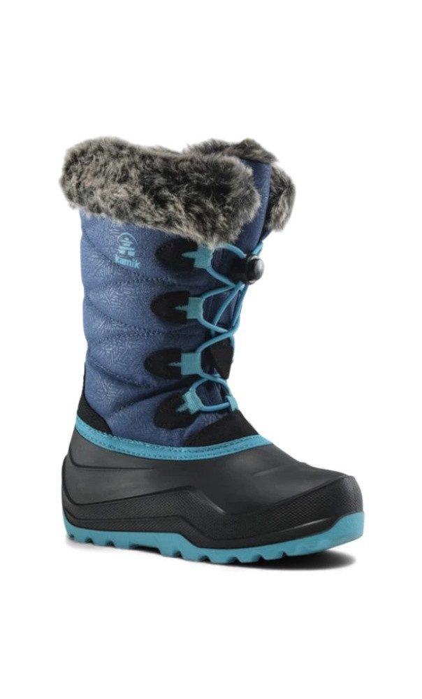 Kamik Snowangel - Made in Canada, wasserdicht - navyblau Mädchen Winterstiefel