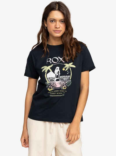 Roxy Print-Shirt Summer Fun - T-Shirt mit Loose Fit für Frauen