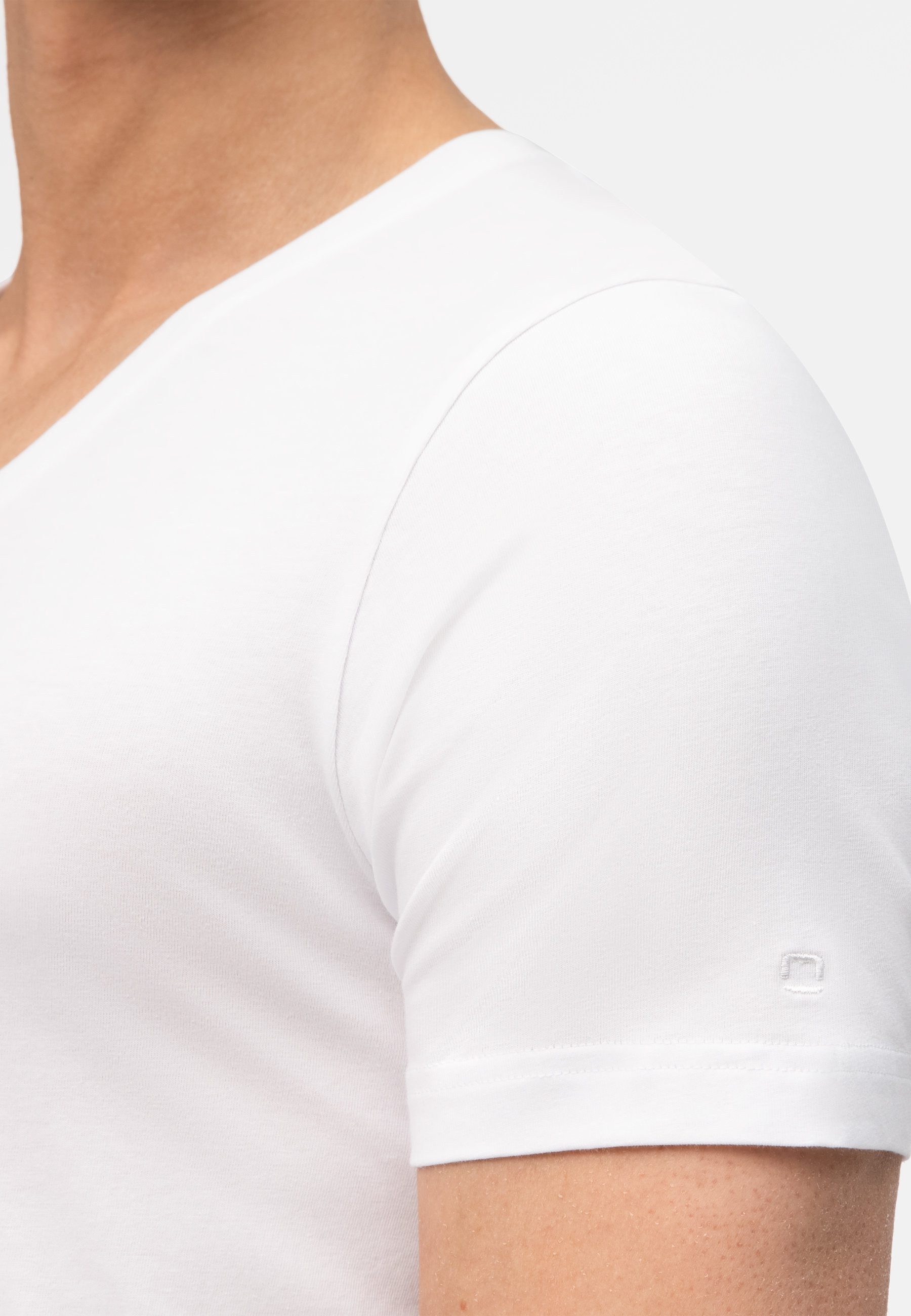 OLYMP T-Shirt OLYMP Level Five Unterzieh-T-Shirt, Body Fit – Bild 5 von 5