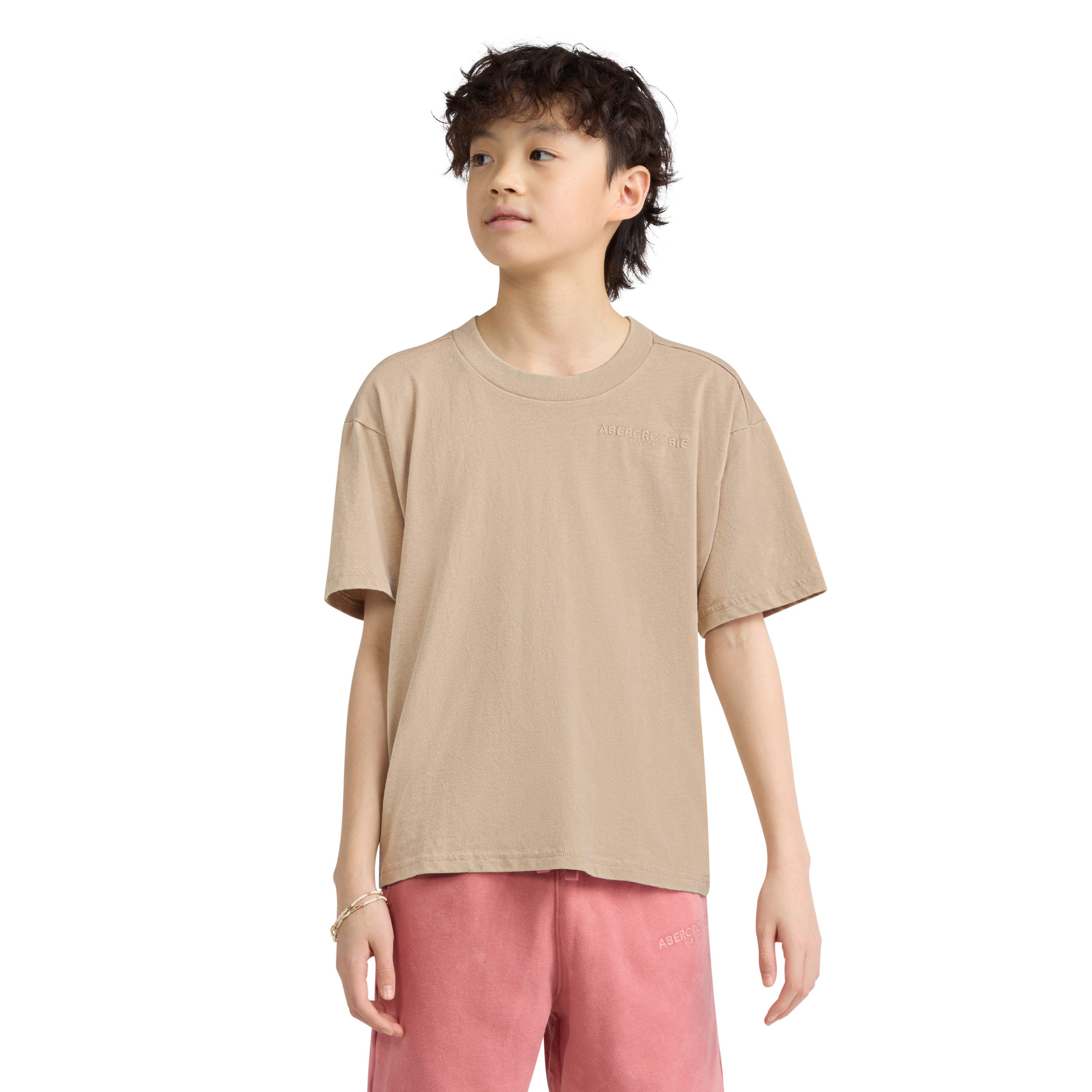Abercrombie Kids T-Shirt AFB SUNFADED KNIT TOP Mit Allover-Wascheffekt