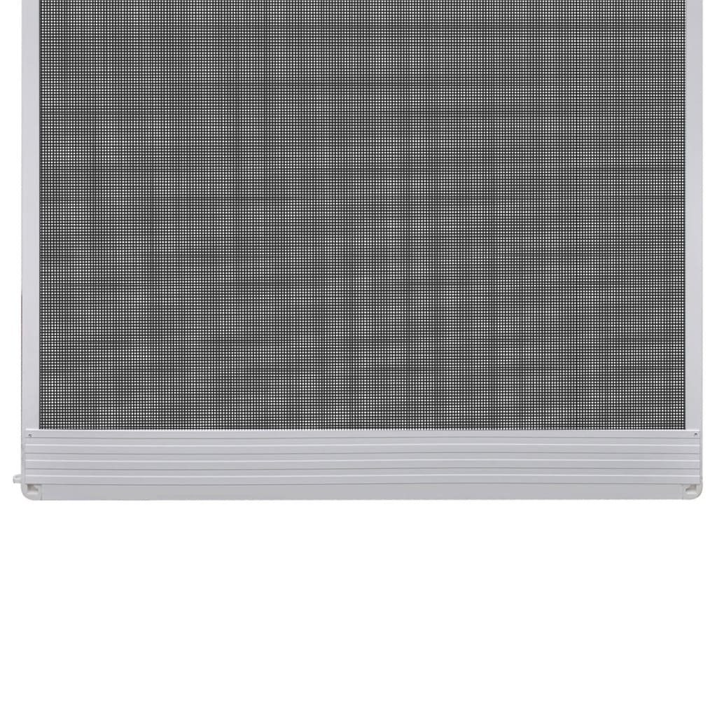Weiß mit cm vidaXL (1-St) Scharnieren Haustür Insektenschutz für 120x240 Türen