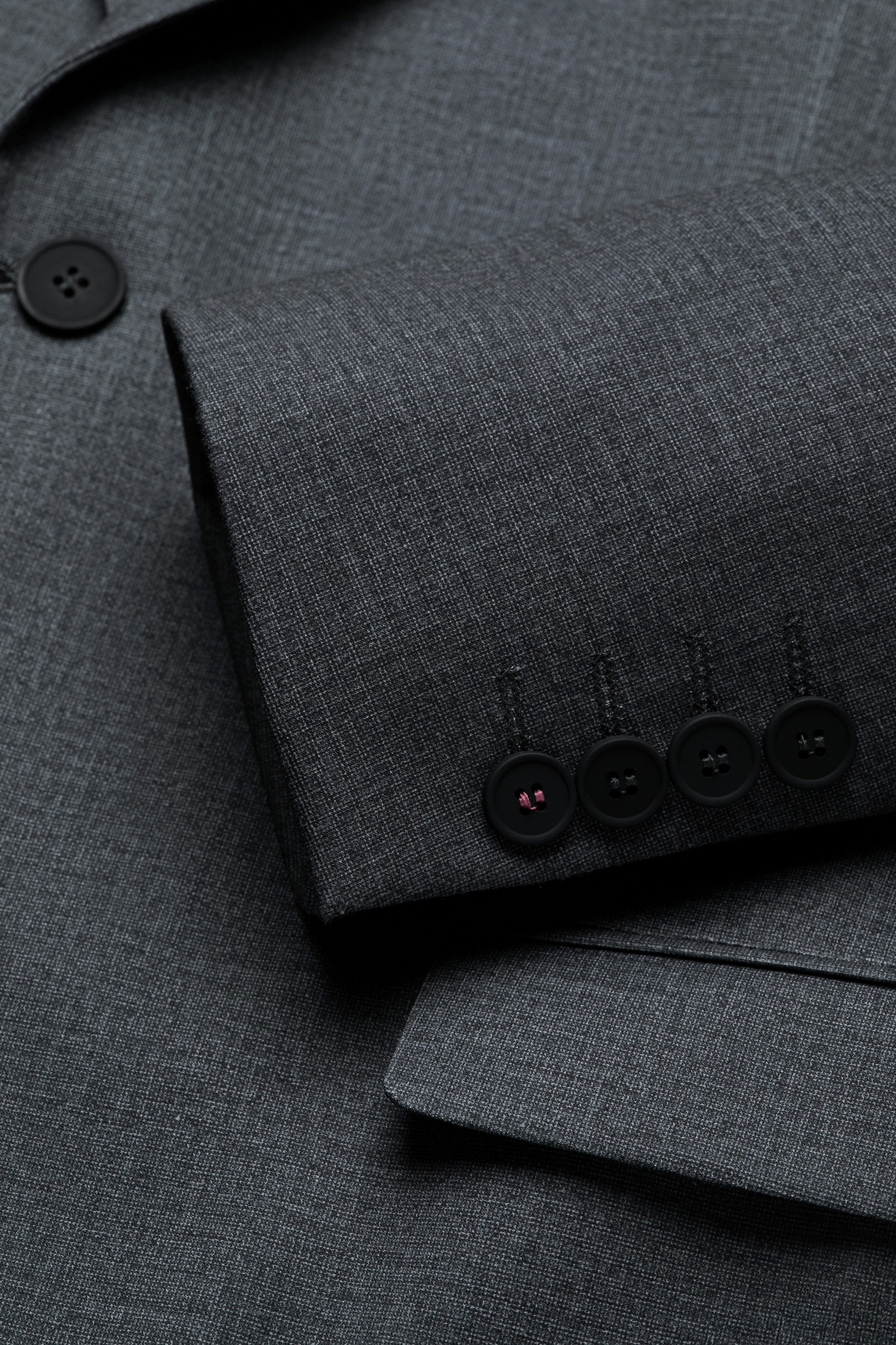 Digel Anzugsakko Anello-ST (1-tlg., Polyester-Viskosemix) Touching Buttons